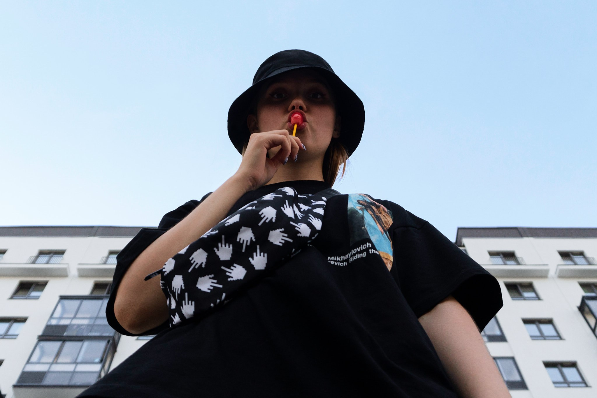 Таня: съёмка на улице. Фотограф в Москве Анастасия Баева