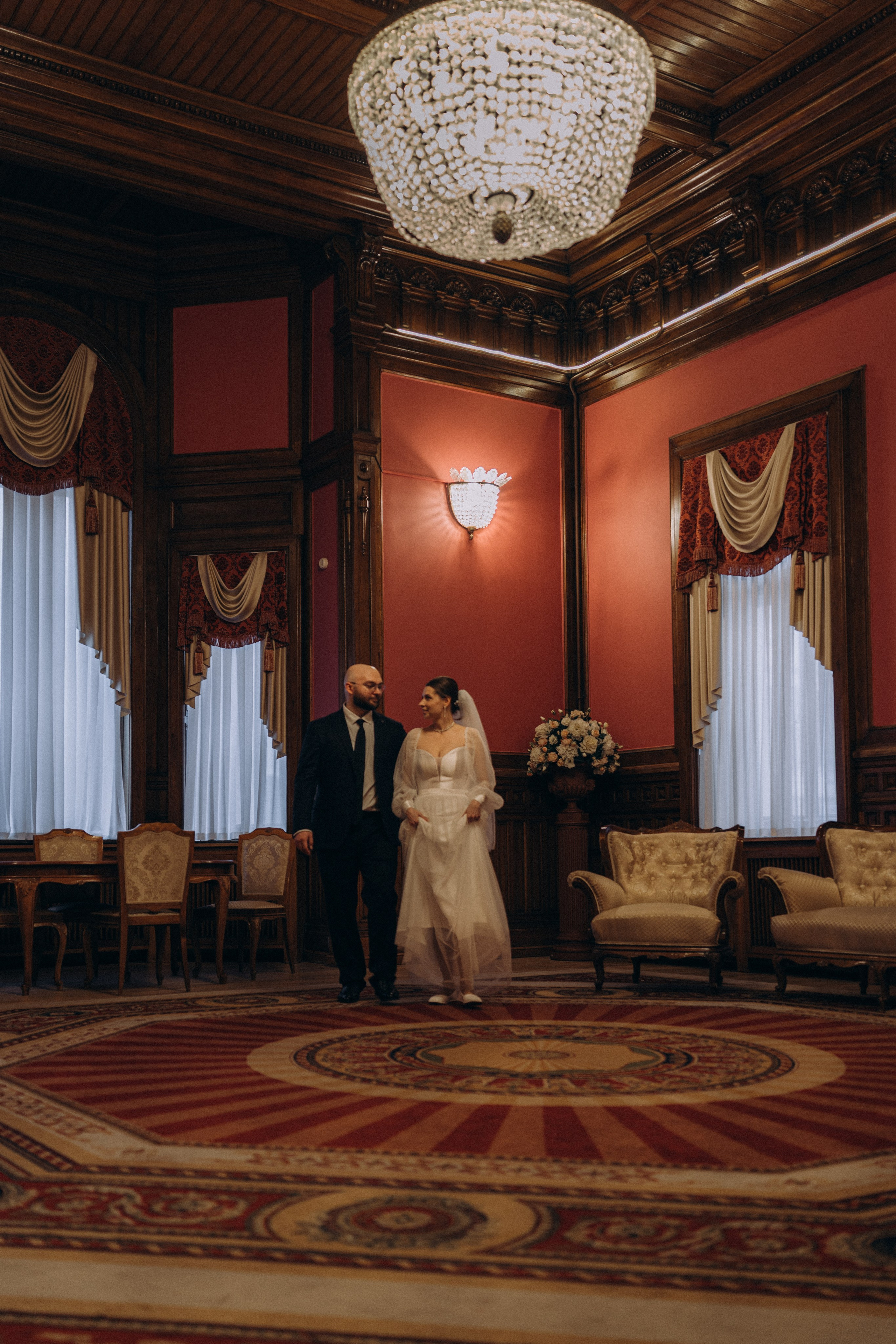 СВАДЕБНАЯ СЬЕМКА ВО ВТОРОМ ДВОРЦЕ (ДЕКАБРЬ) ТАКЖЕ СЬЕМКА В СТУДИИ НА ЧЕРНЫШЕВСКОЙ. Профессиональный фотограф, Санкт-Петербург — Виктория Богомолова