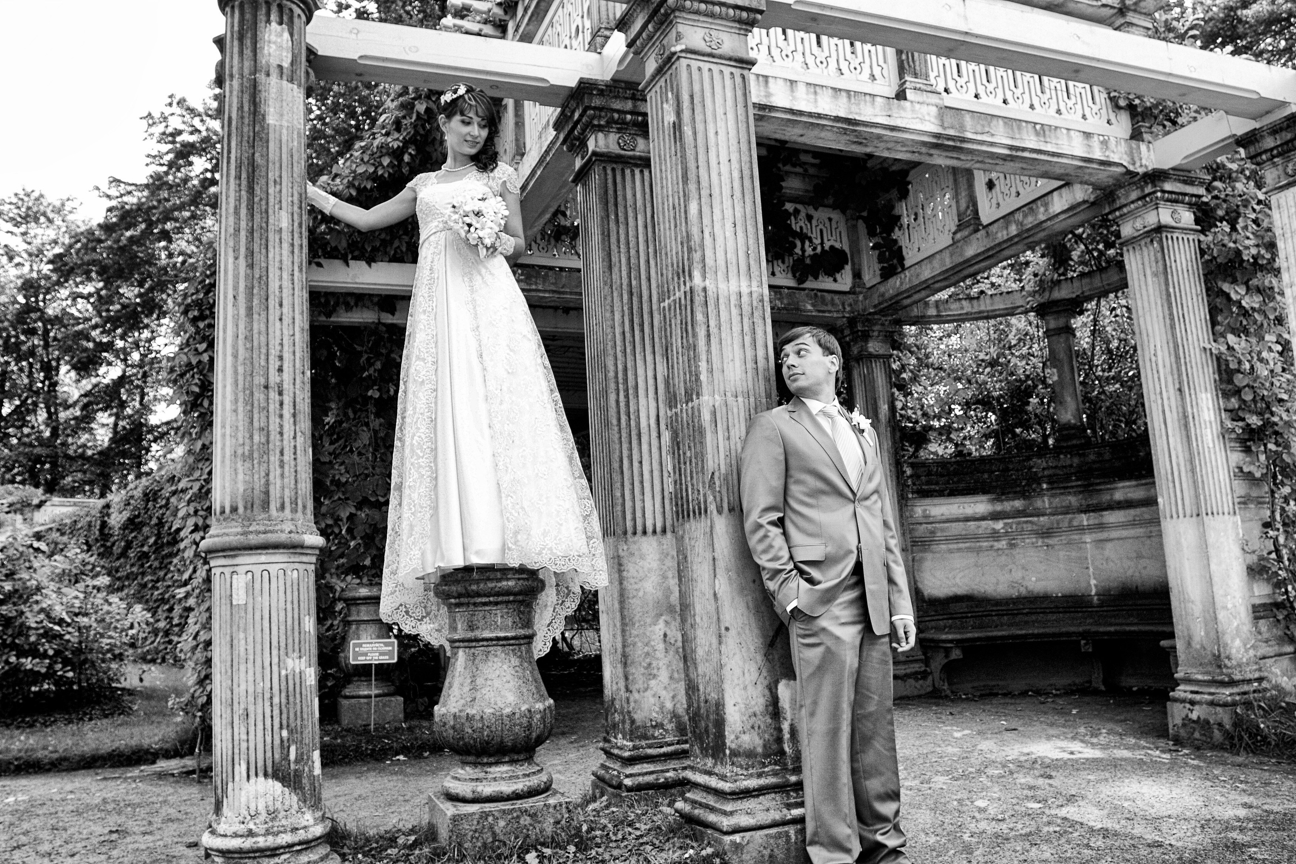 Свадебная сессия Сергея и Натальи. Фотограф в Киришах, Санкт-Петербурге и Ленинградской области