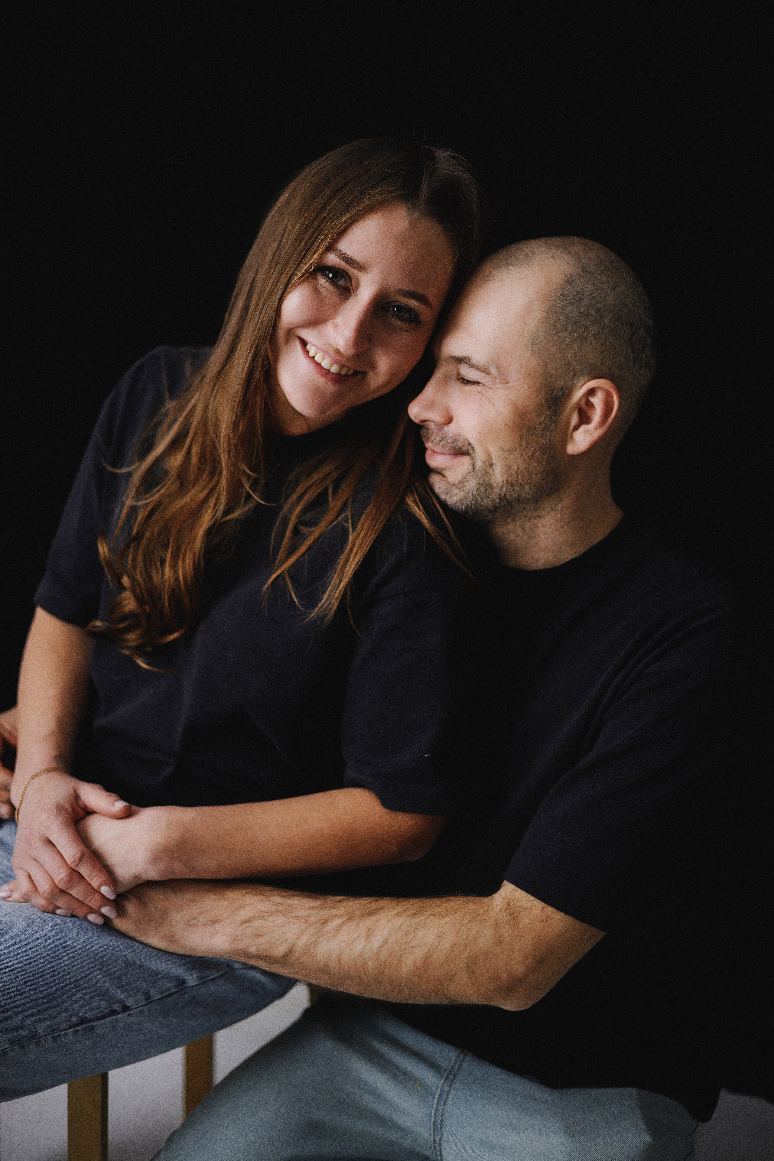 Фотография пары в фотостудии Туапсе