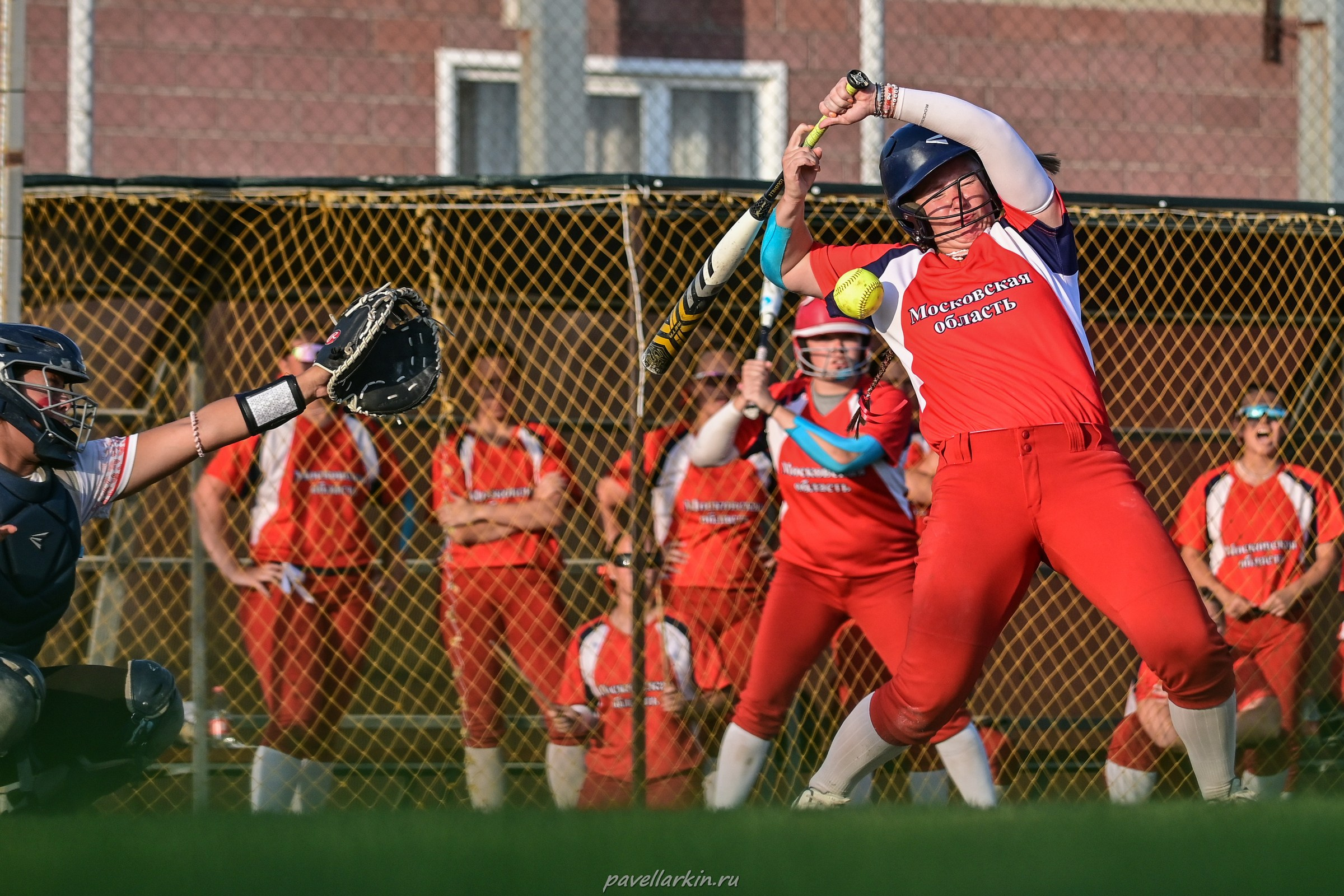 Софтбол: Финал юношеской спартакиады 2025 года. Спортивный фотограф, фотожурналист Павел Ларькин