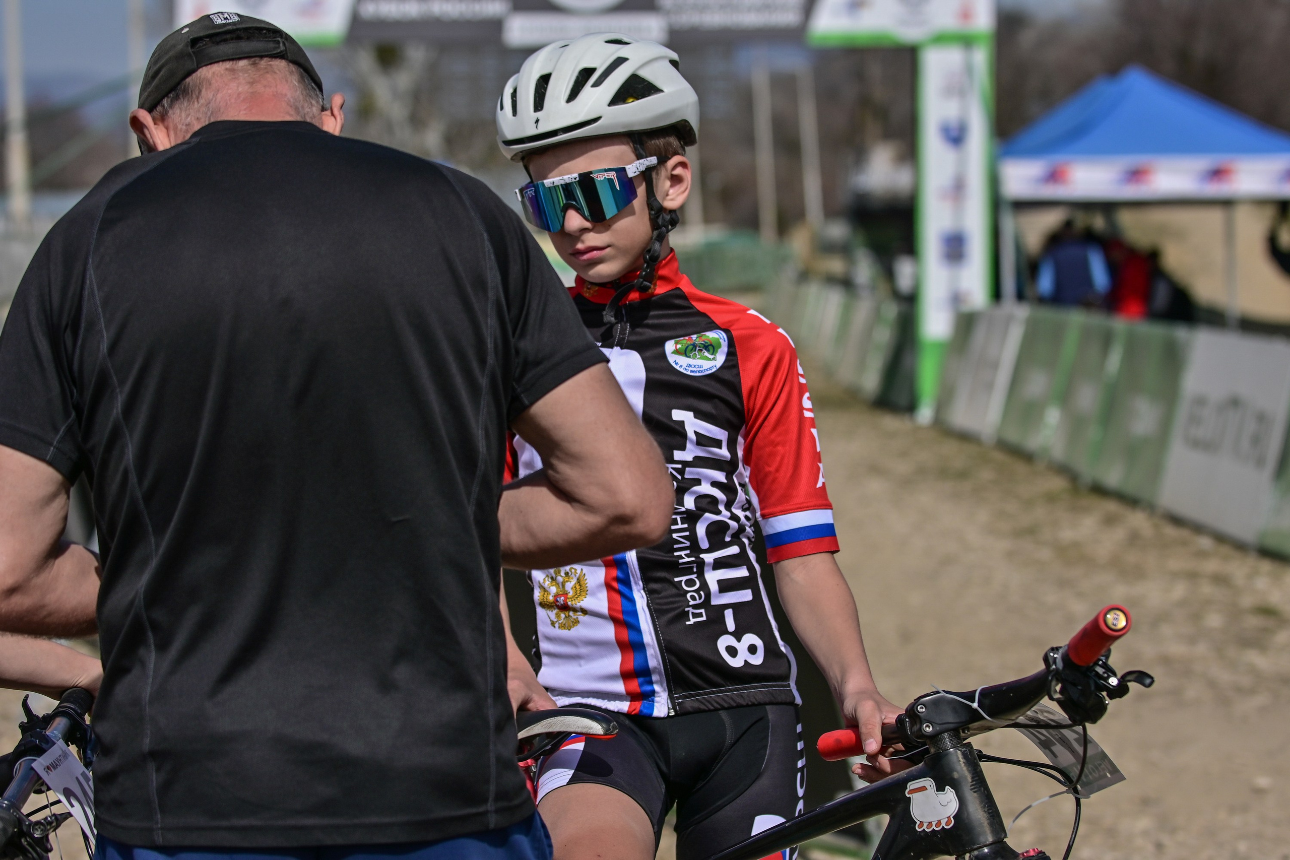 Маунтинбайк, кросс-кантри в Архипо-Осиповке 16 марта 2025. Спортивный фотограф, фотожурналист Павел Ларькин