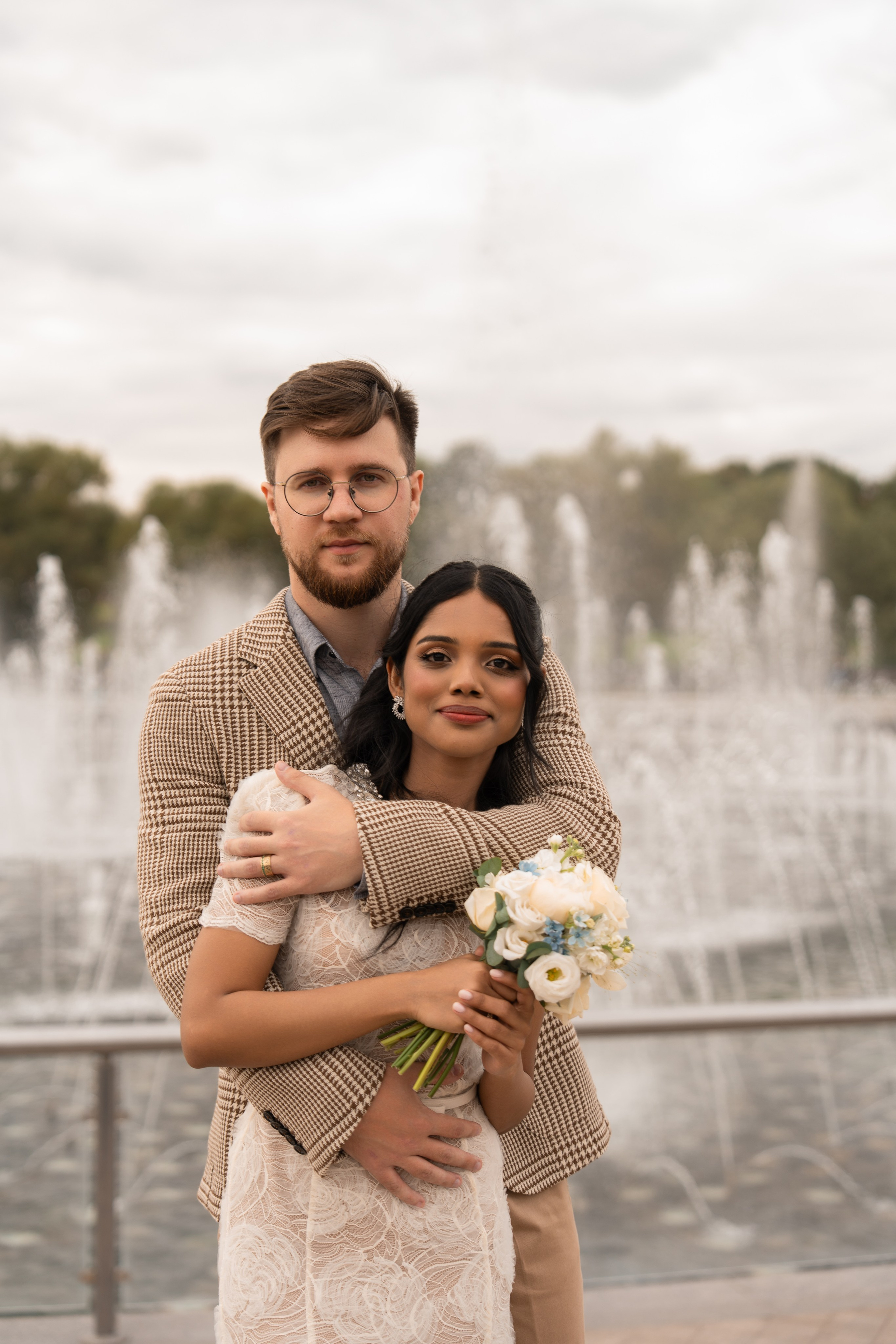 Максим и Харша, Царицыно. Свадебный фотограф в Москве Анна Полушина