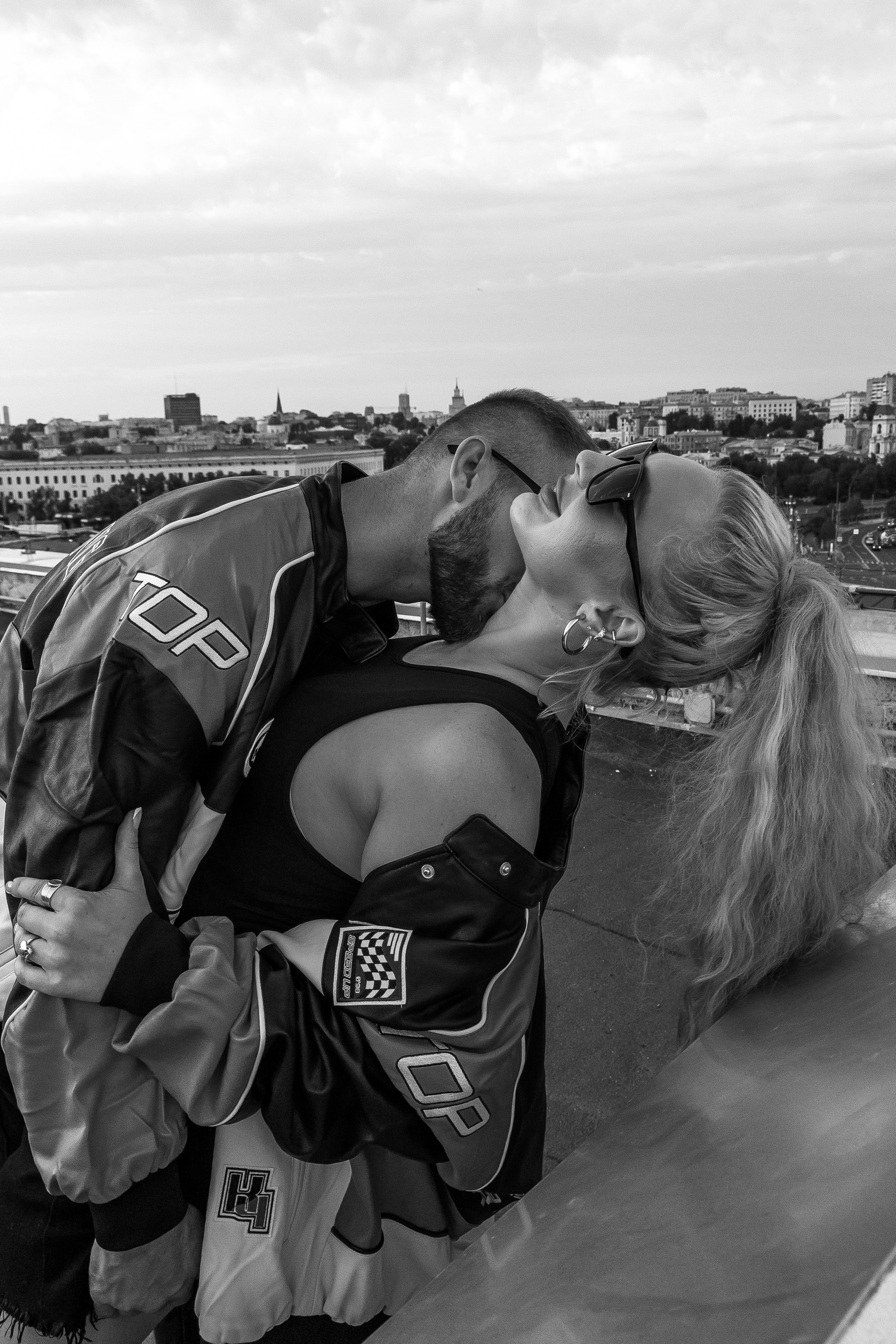 На крыше. Женский фотограф Москва, Лобня