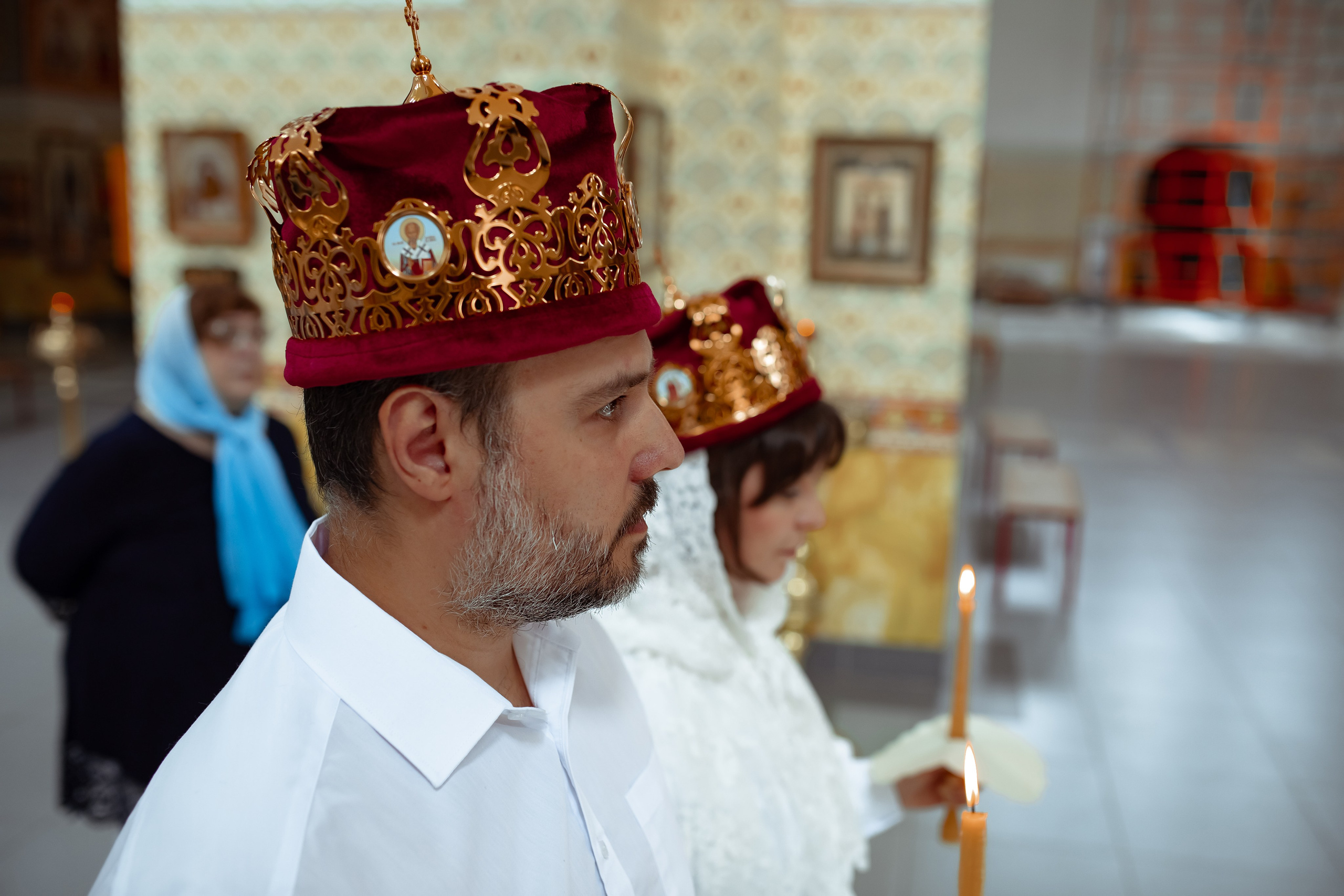 Венчание Елены и Павла в Храме СВ Саввы Сторожевского. Семейный и детский фотограф в Москве Дорогова Екатерина