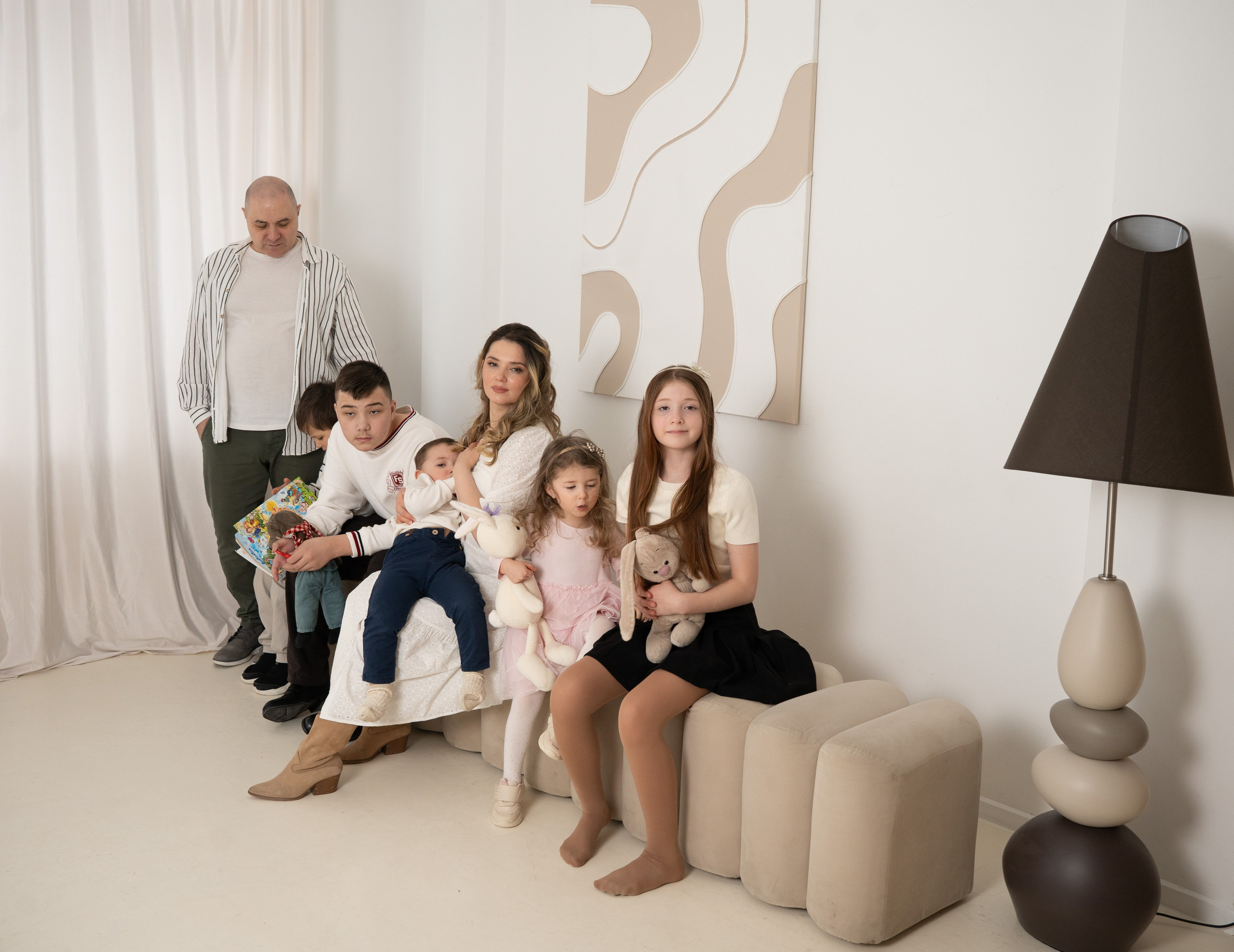 Семейная съёмка для Мадины. Студийный и портретный фотограф в САНКТ-ПЕТЕРБУРГЕИрина Махаон