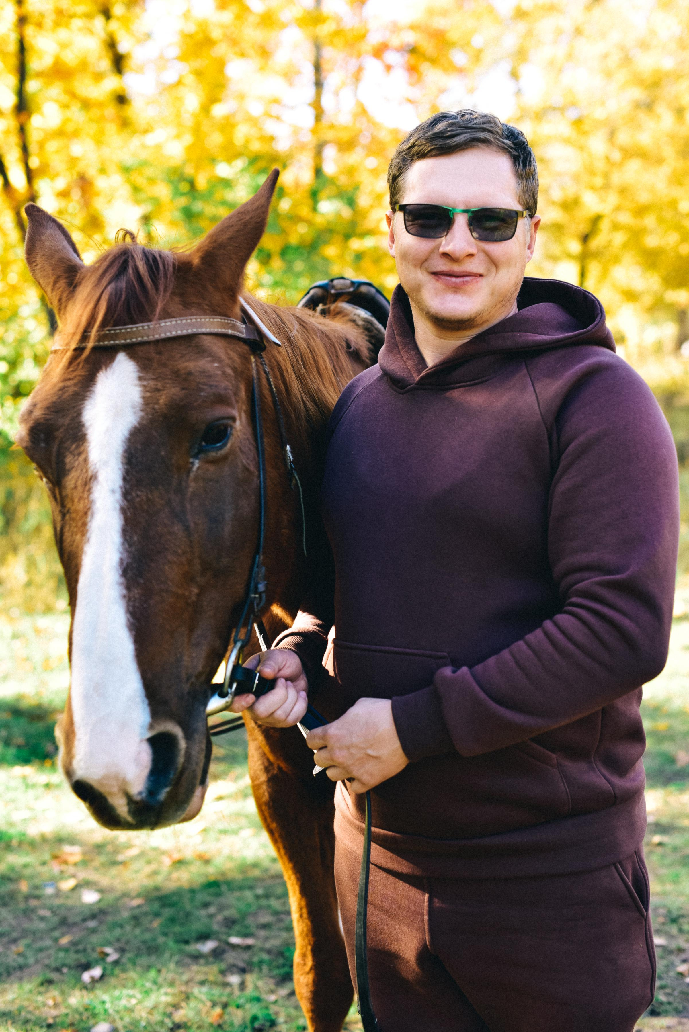 Семья Ирины на прогулке