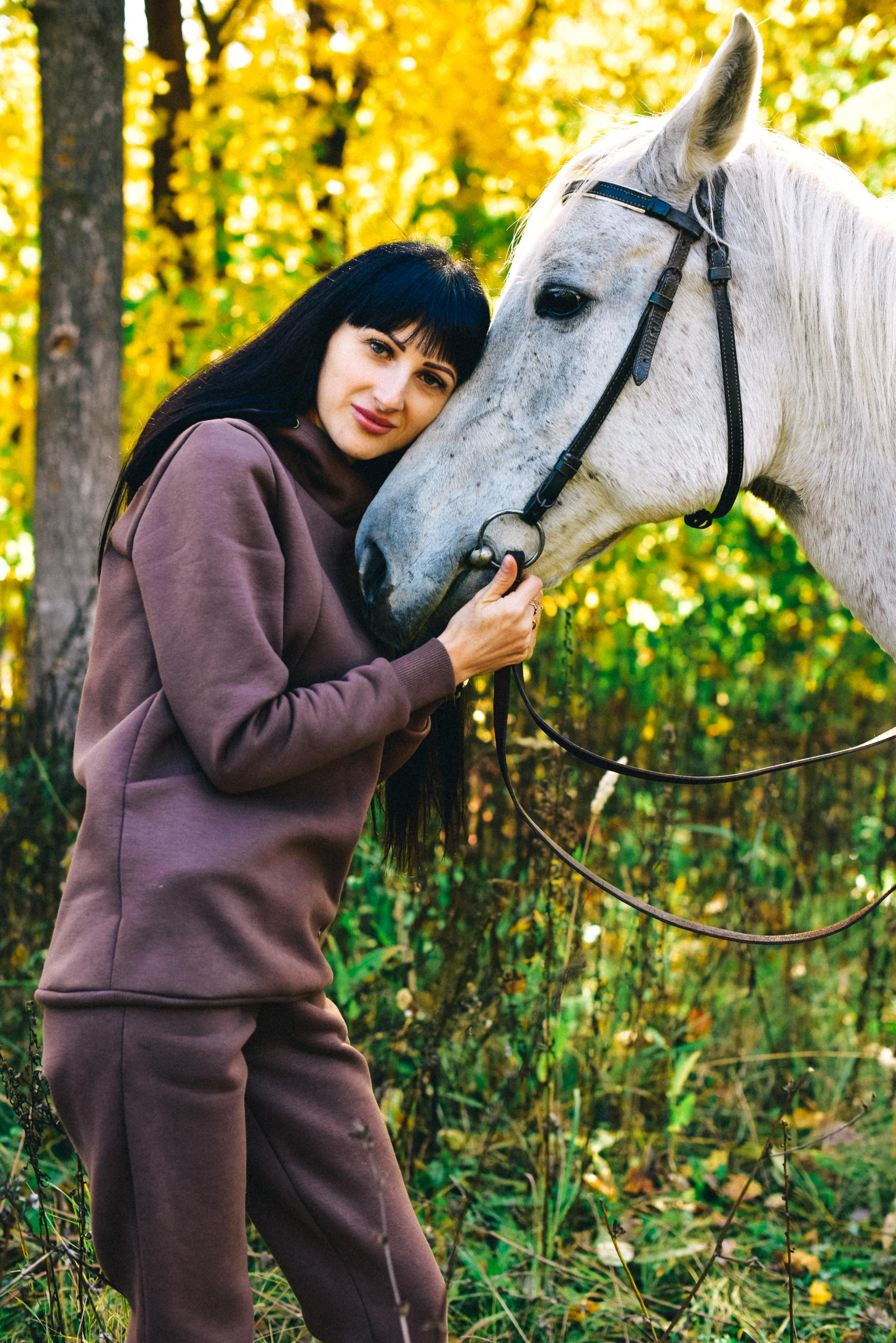 Семья Ирины на прогулке