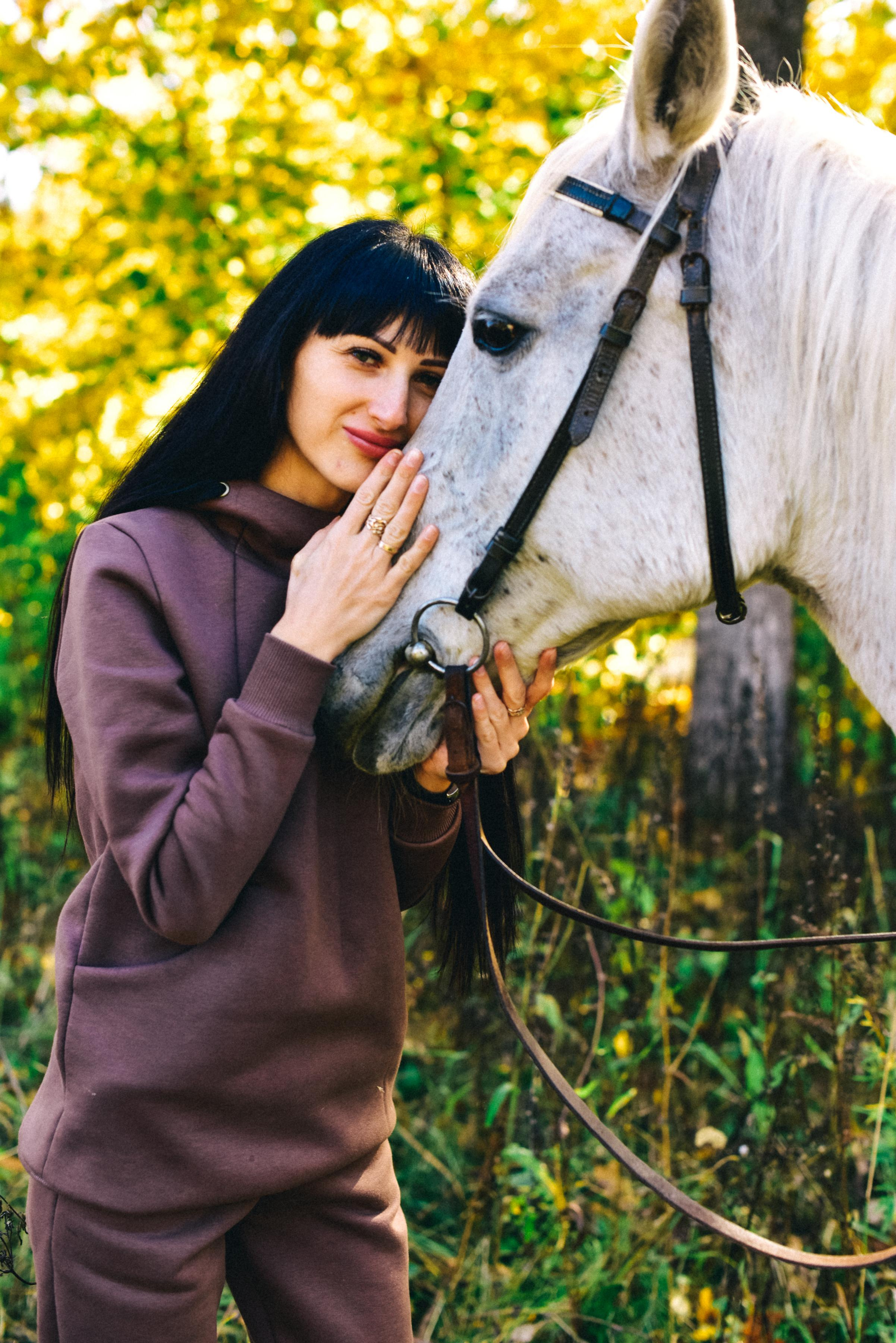 Семья Ирины на прогулке