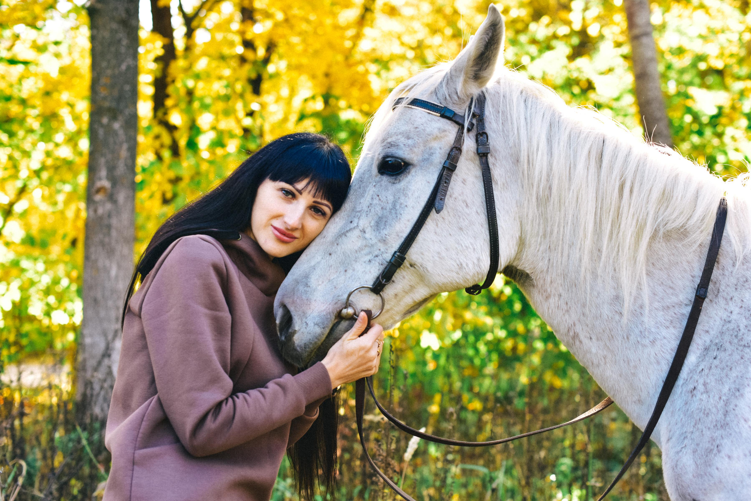 Семья Ирины на прогулке