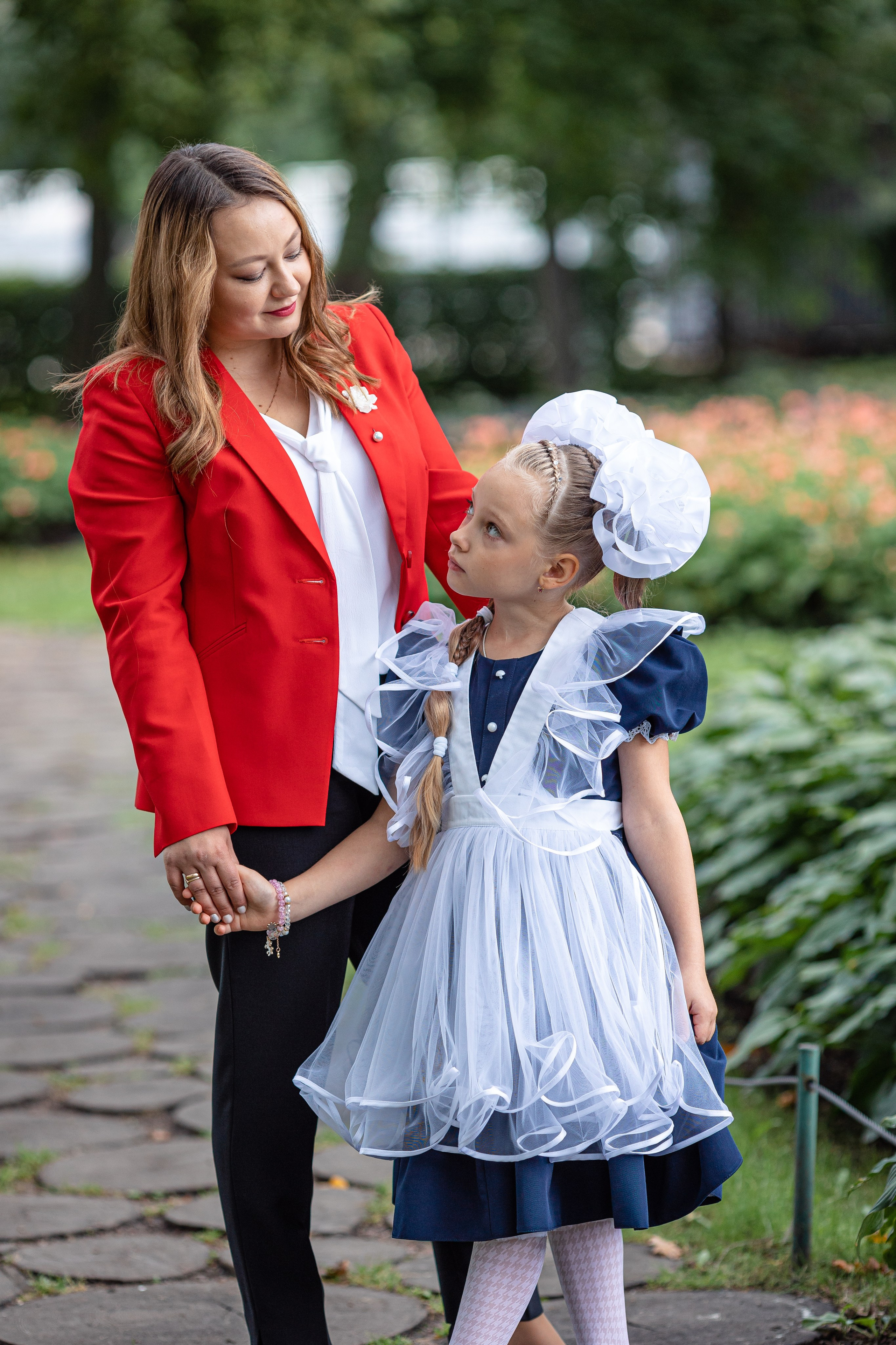 Семейная фотосессия 1-го сентября. Ирина Носова - семейный и детский фотограф