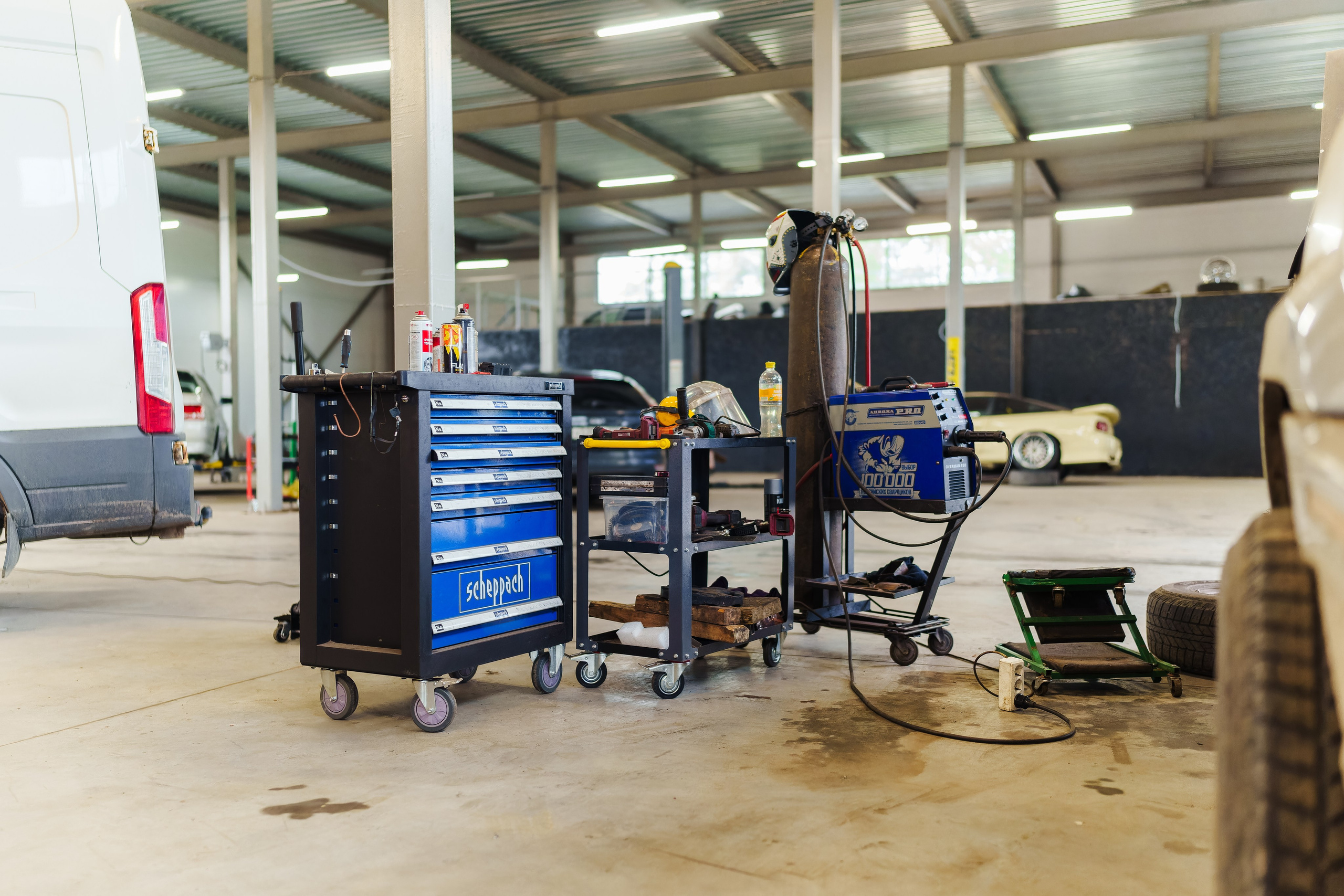 Сьемка для автосервиса РЕМСПОТ. Фотограф в СПБ Алмаз Камаев