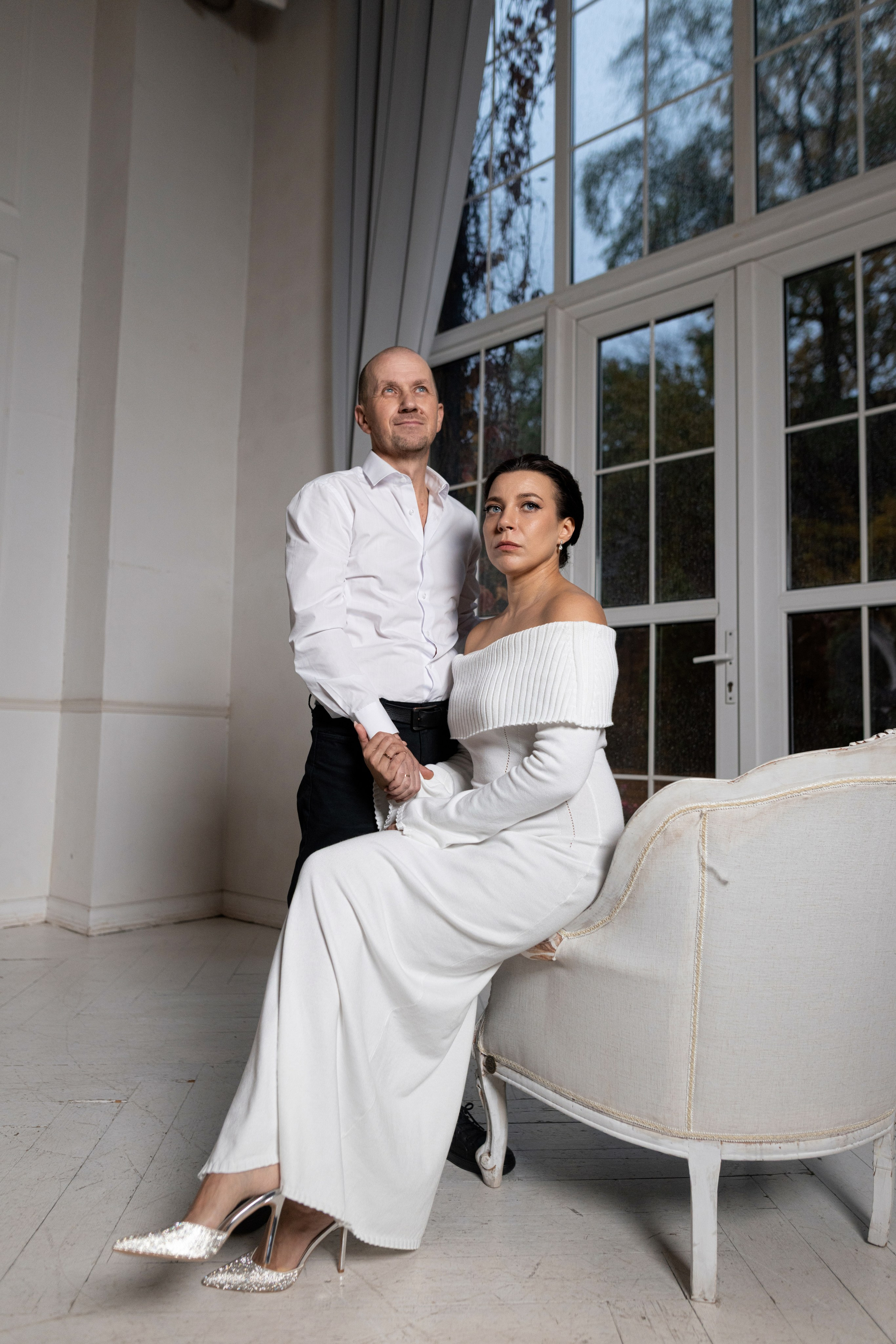 Алексей и Евгения. Свадебная прогулка в позднем октябре. Дмитрий Шульгин, портретный фотограф в Воронеже