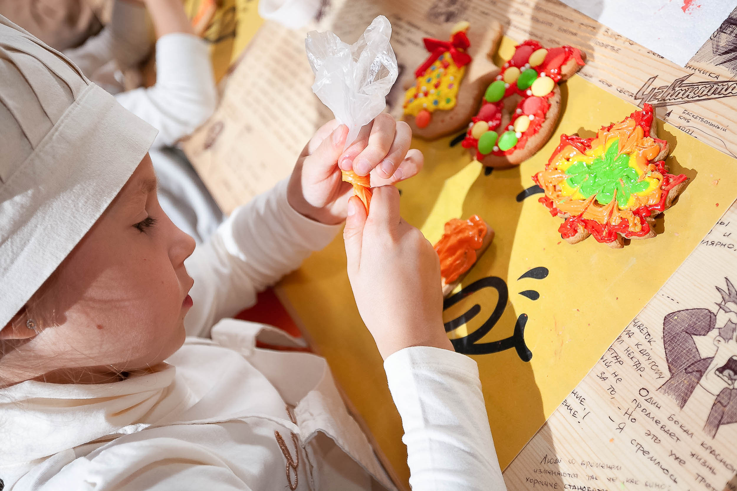 Детский кулинарный мастер класс по изготовлению пряников от «Пряничног