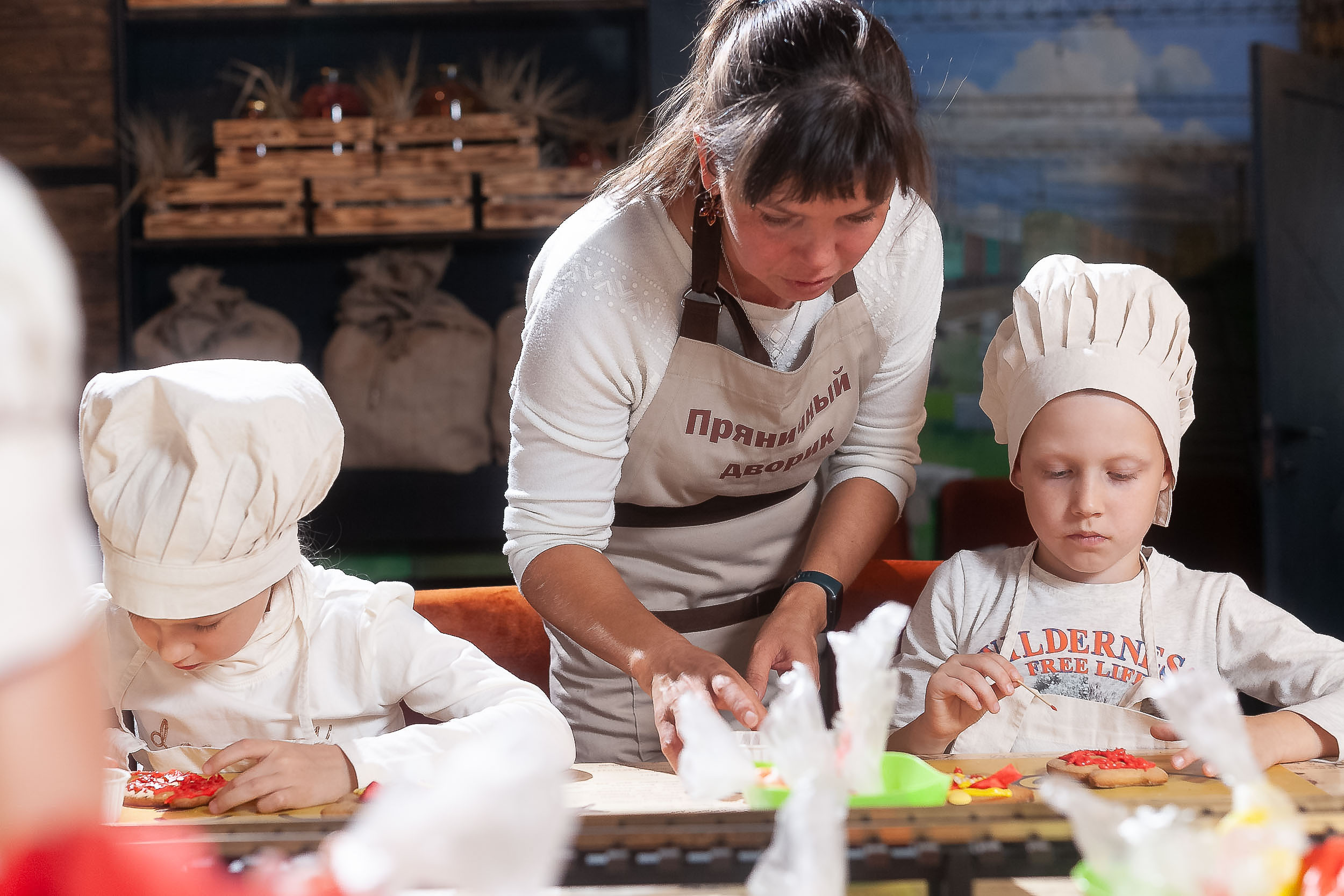 Детский кулинарный мастер класс по изготовлению пряников от «Пряничног
