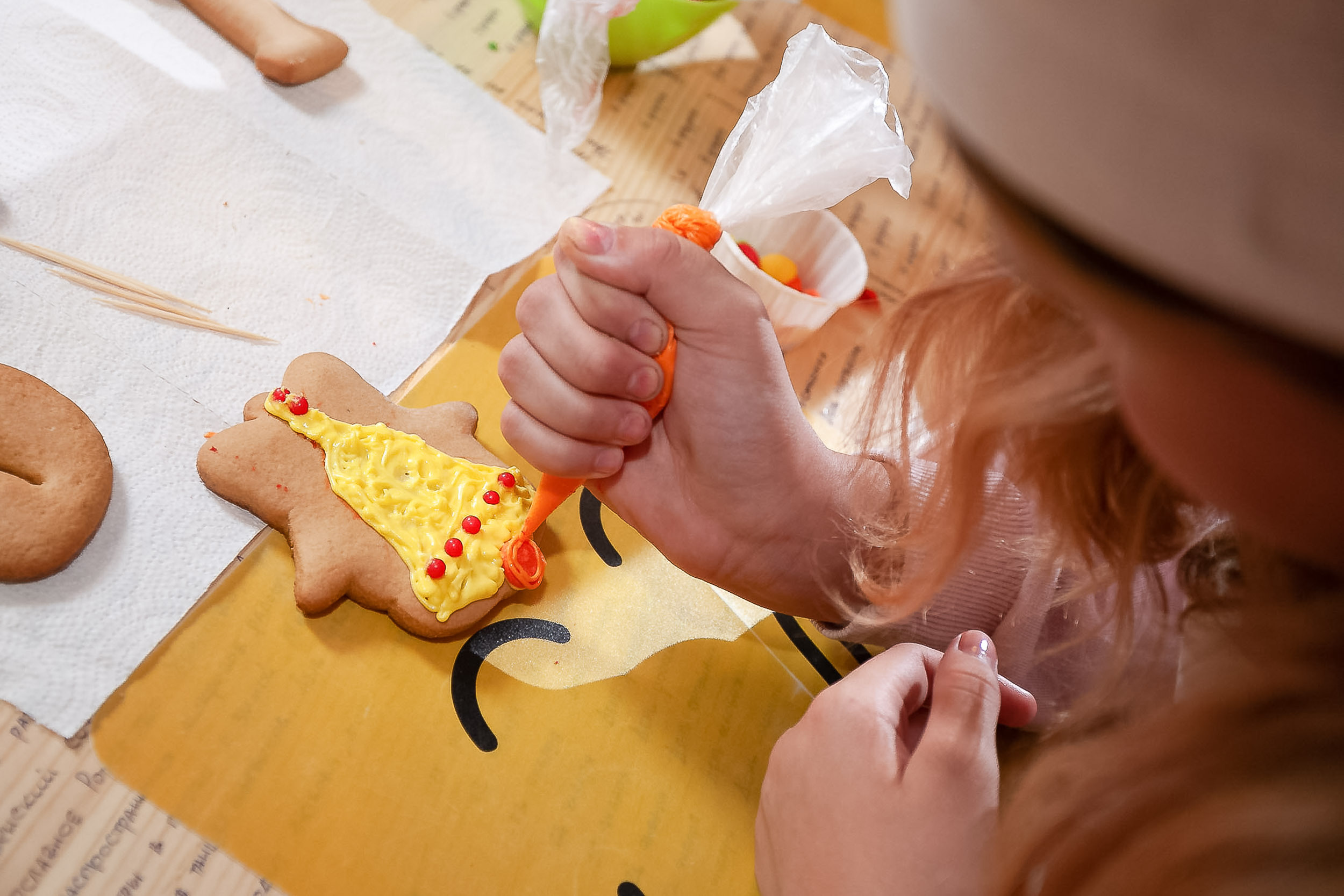 Детский кулинарный мастер класс по изготовлению пряников от «Пряничног