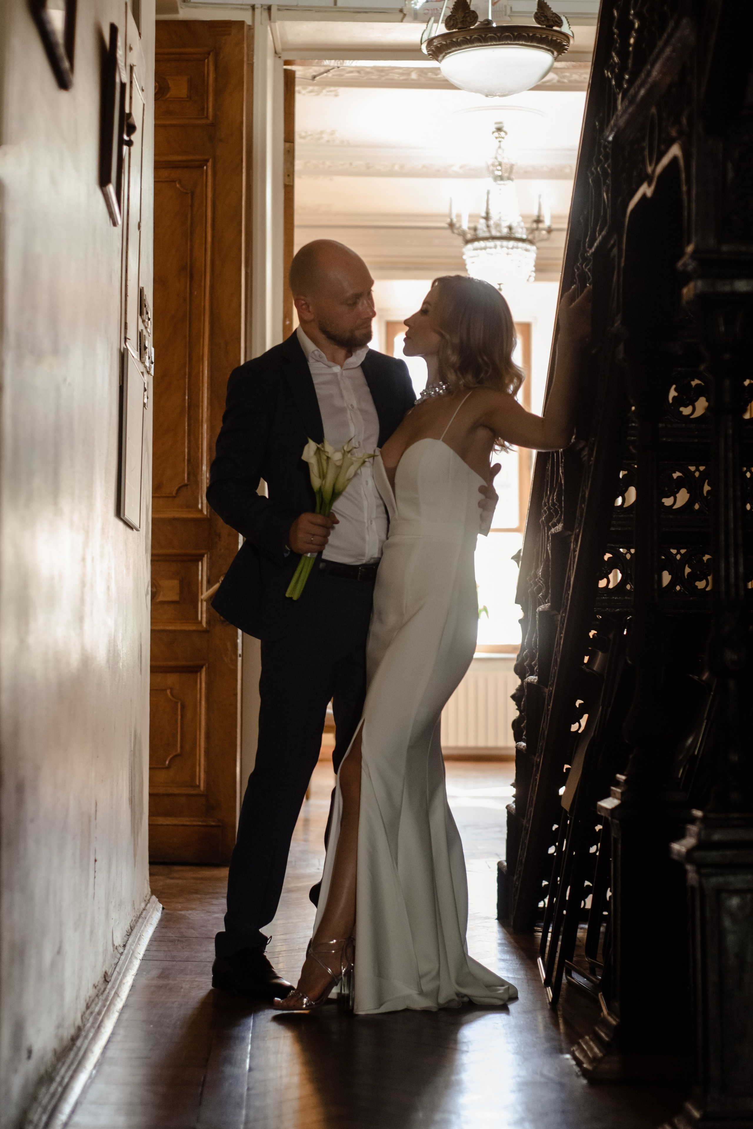 Свадьба в библиотеке Пушкина. Фотограф Диана Вальтер