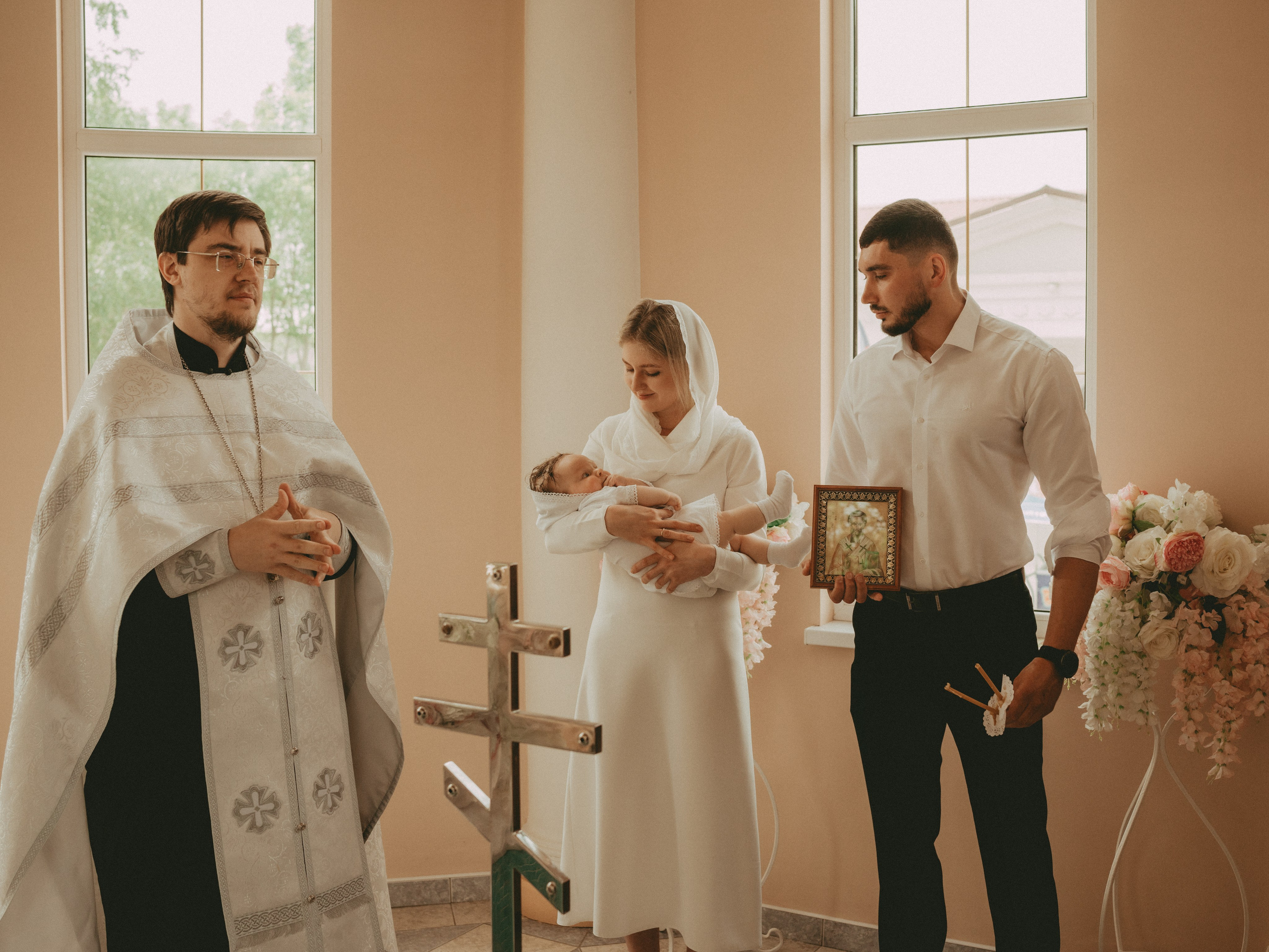 Съемка крещения малыша Мирона. Свадебный фотограф Ирина Беляева Пятигорск|Кисловодск|Эльбрус|Домбай