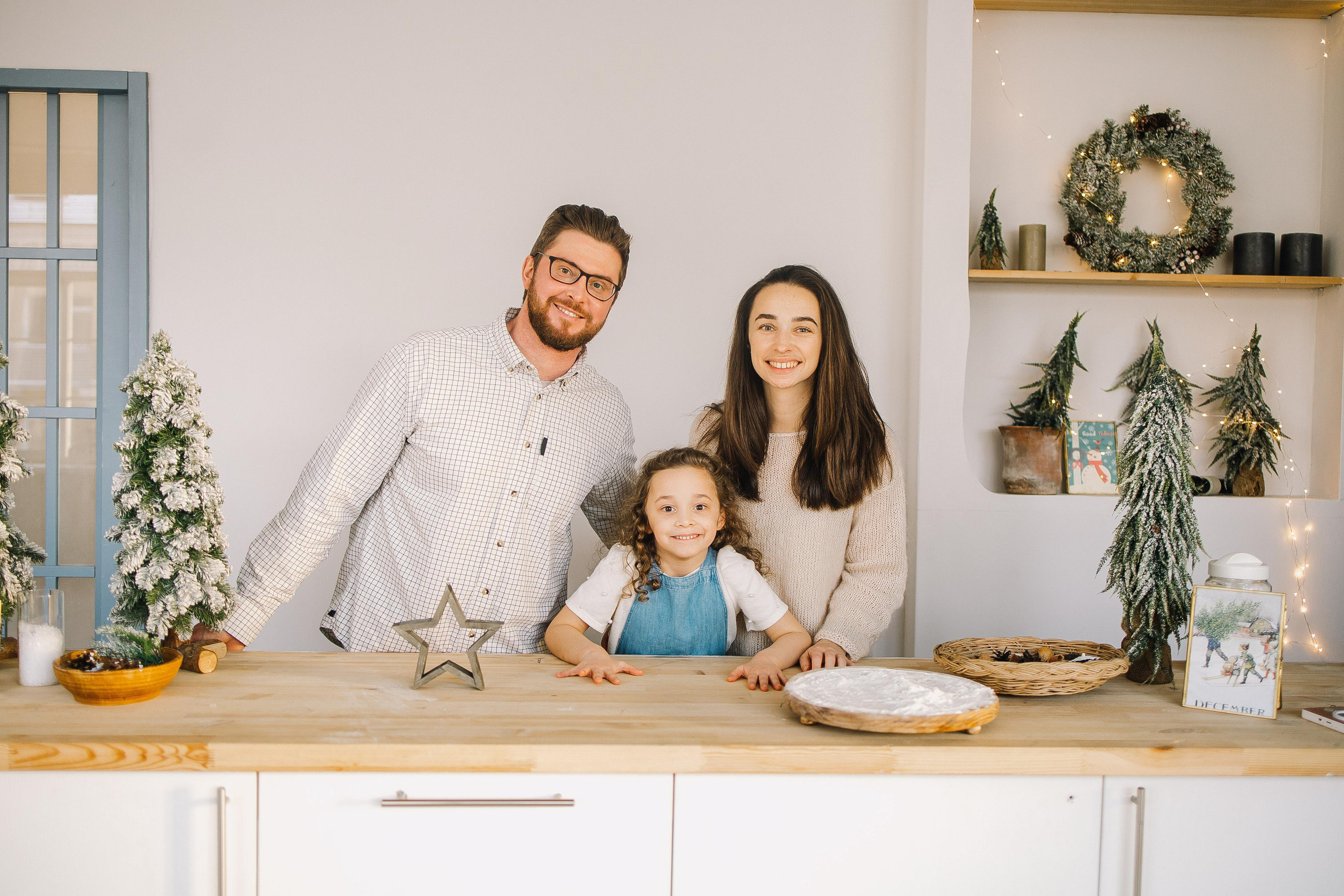 Варвара с Мамой и Папой. Фотограф в Красноярске Надежда Воскресенская