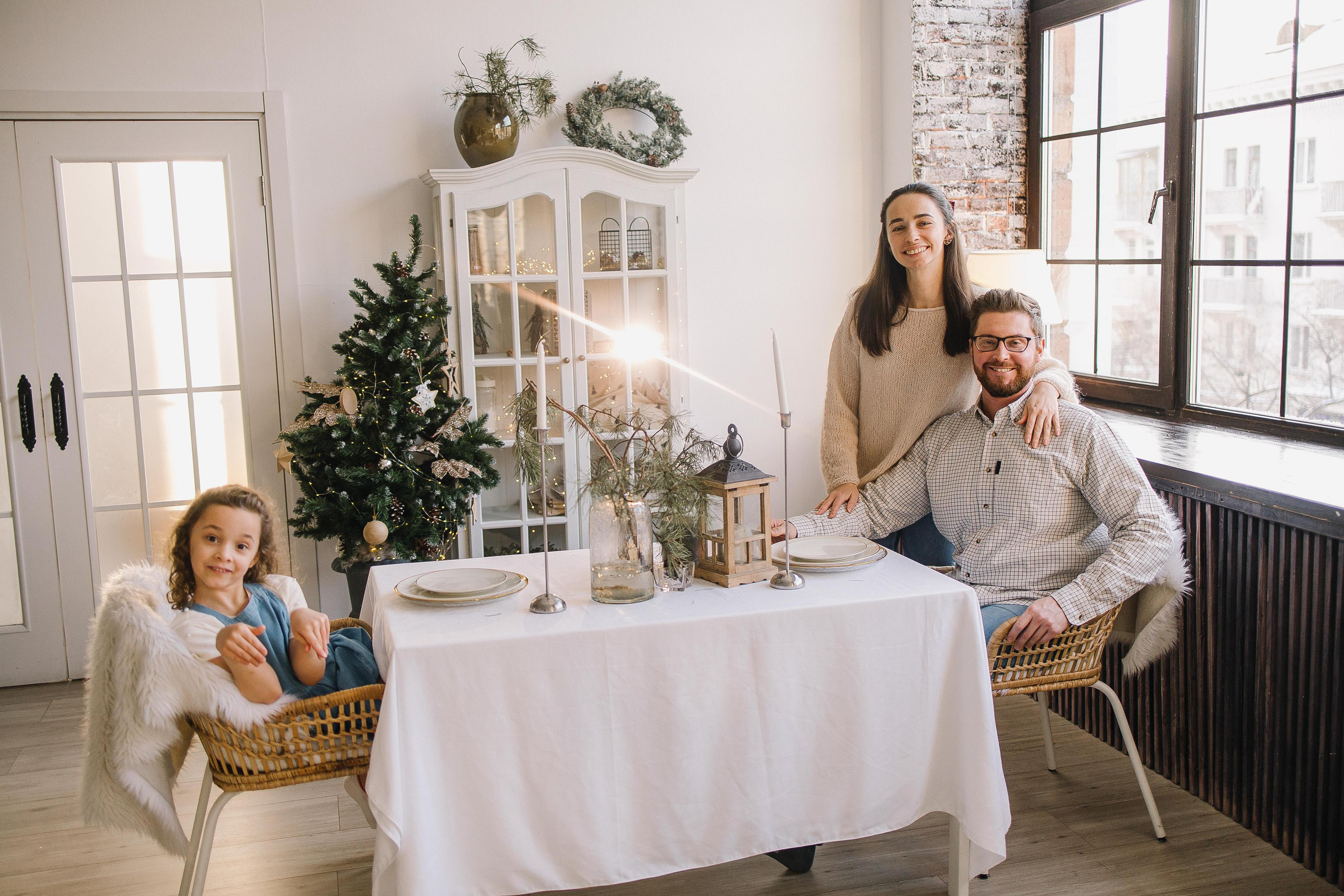 Варвара с Мамой и Папой. Фотограф в Красноярске Надежда Воскресенская