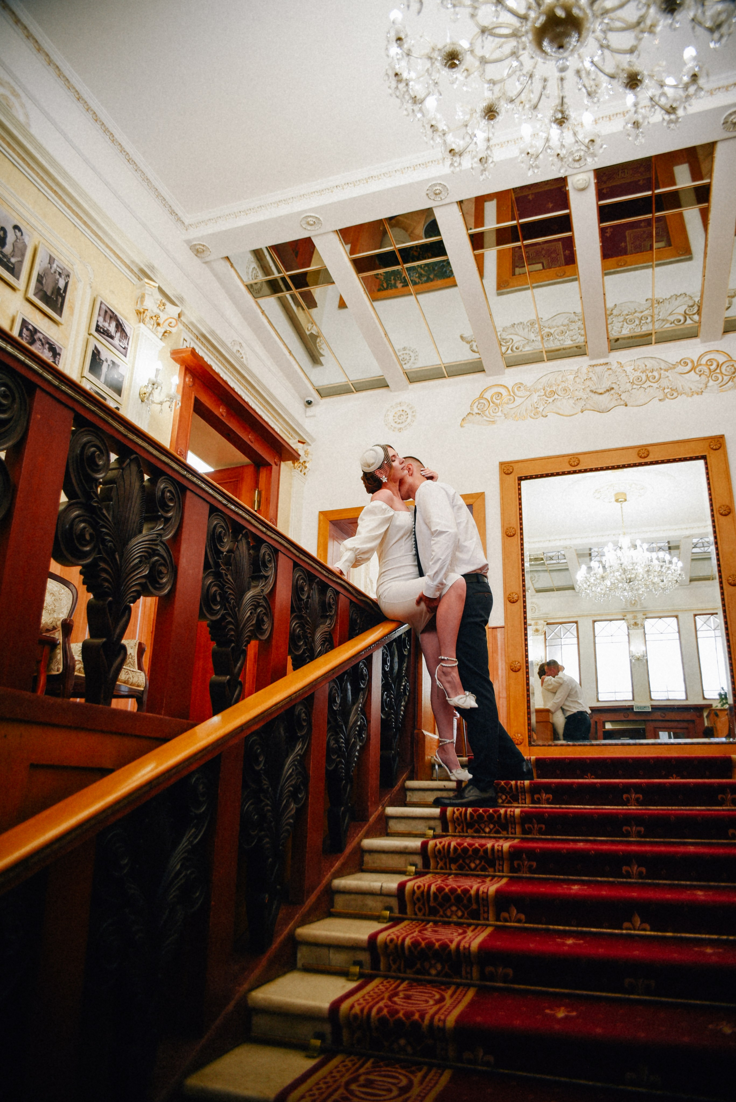 Егор и Виктория Грибоедовский ЗАГС и прогулка по городу. Фотограф Лола Волна, город Москва