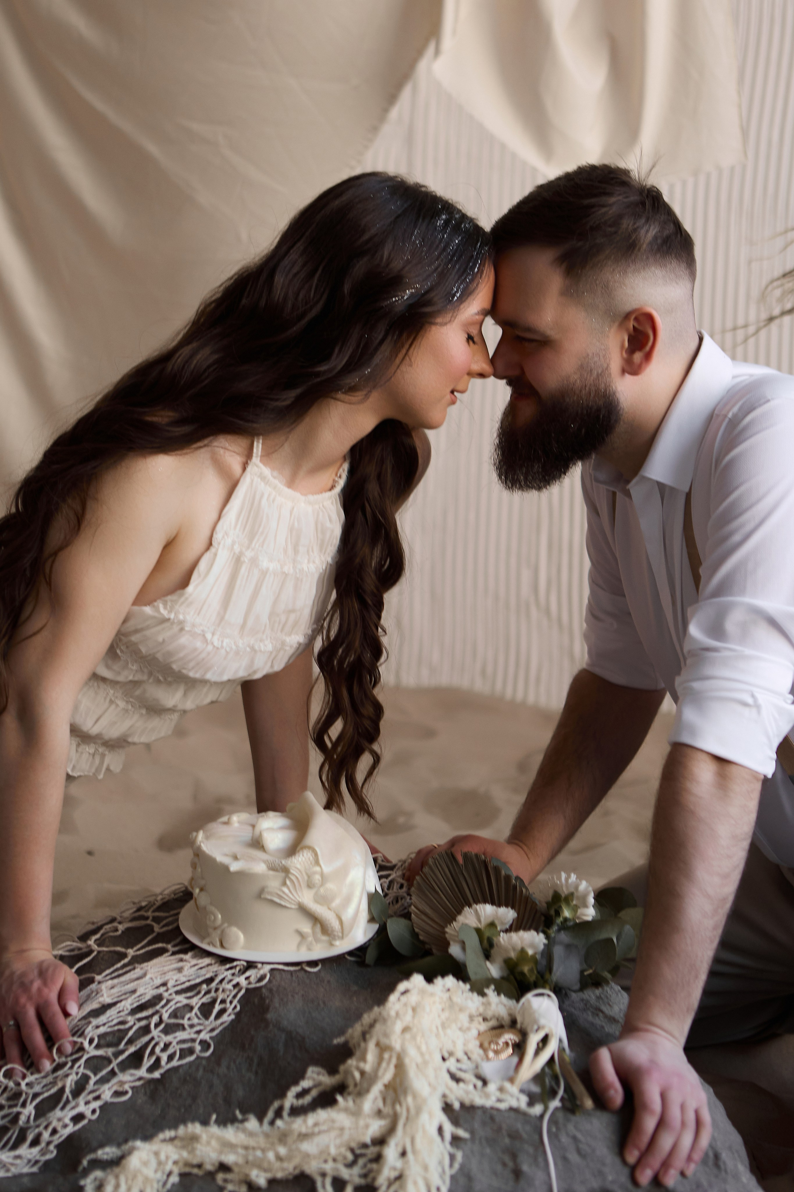 Свадебная фотосессия в морском стиле. Свадебный фотограф Нижний Новгород