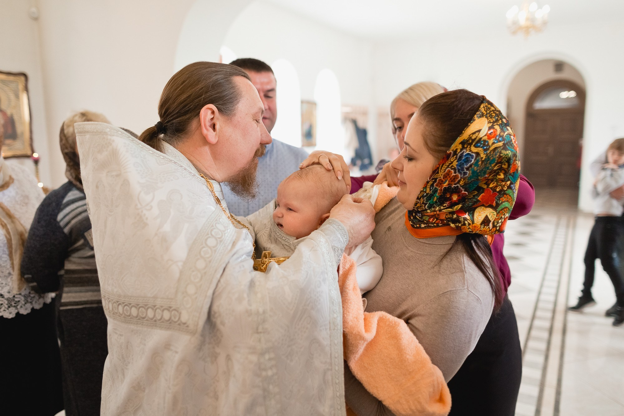 КРЕЩЕНИЕ ВАРИ (г. Кремёнки). Семейный фотограф новорождённых в Серпухове Юлия Новикова +79637785957