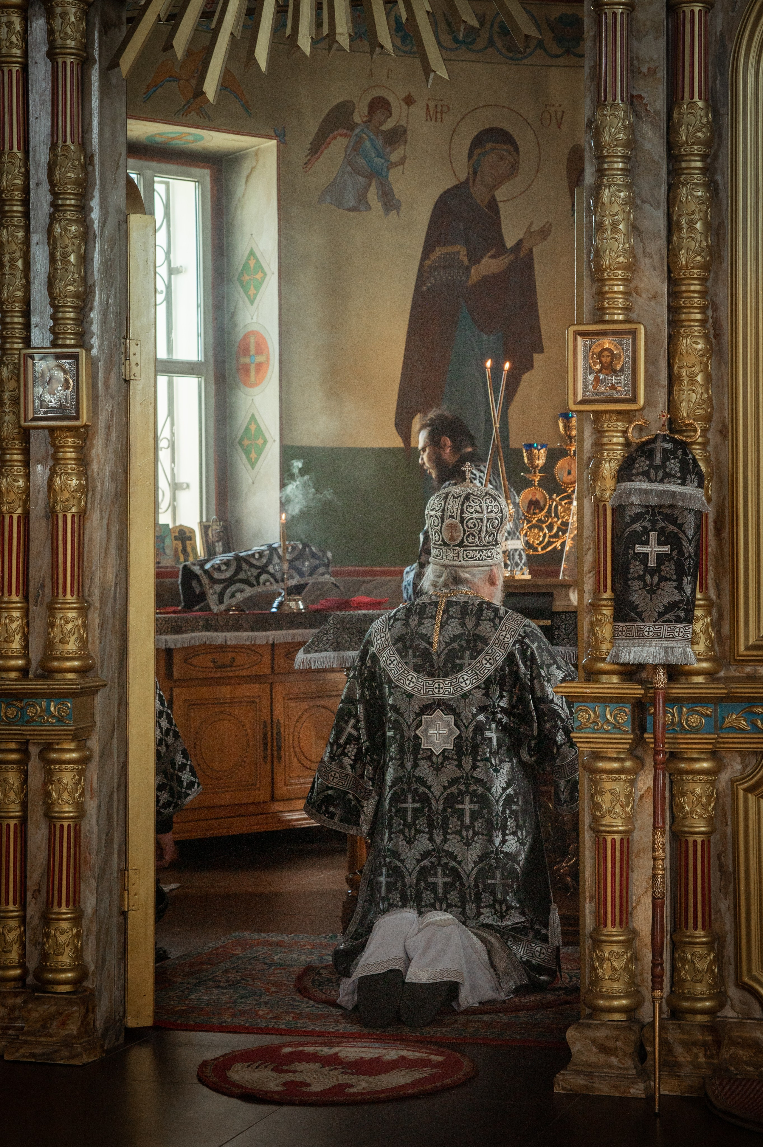 Преждеосвящение Даров. Храм Серафима Саровского. Церковный, семейный и репортажный фотограф Волгоград, Волжский