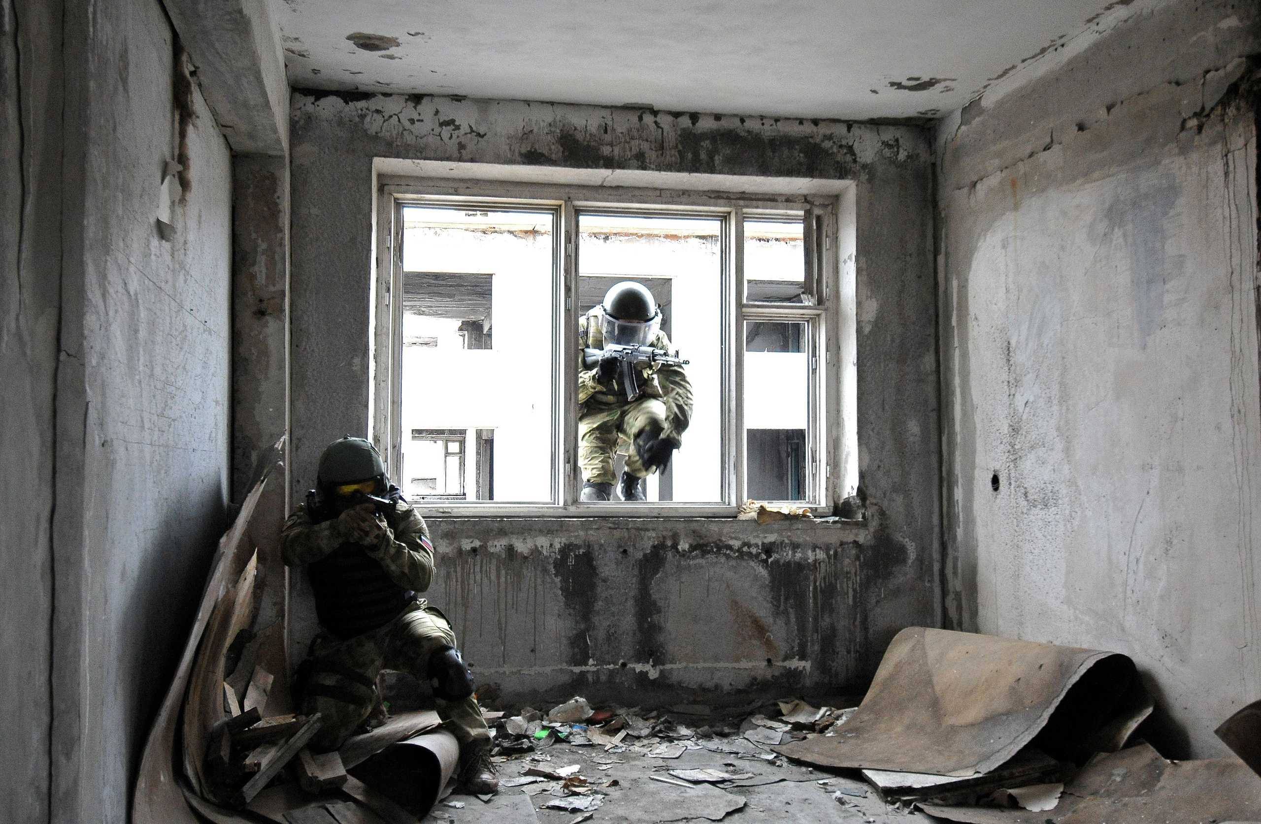 ОМОН. Фотограф Владимир Юрлов