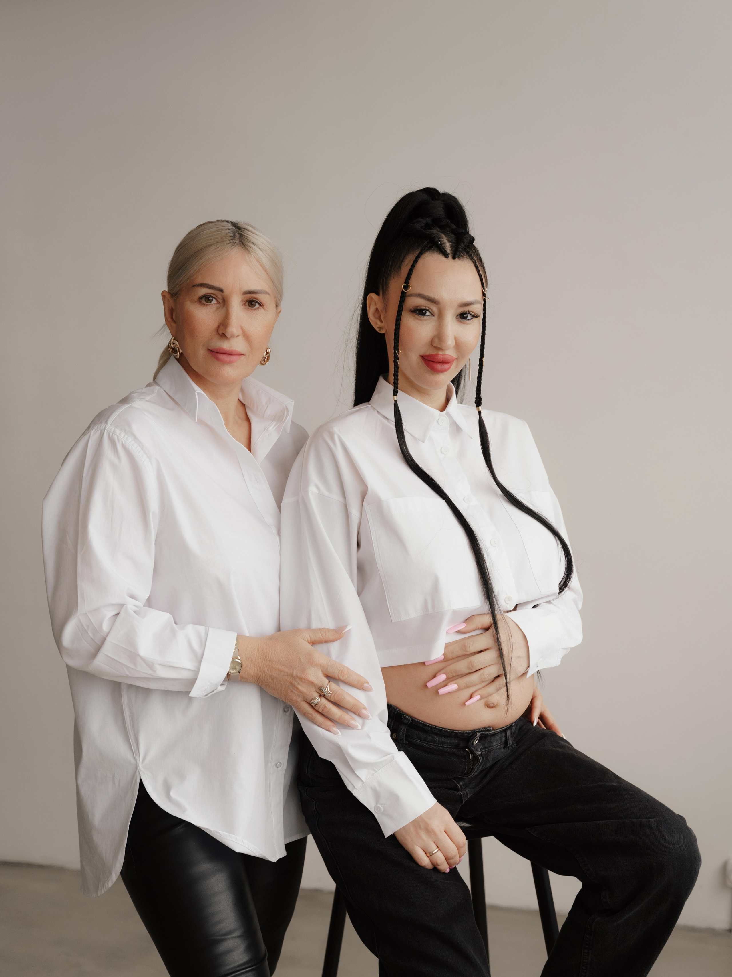 Семейная. Четыре поколения. Фотограф в Новосибирске. Ефимова Анастасия