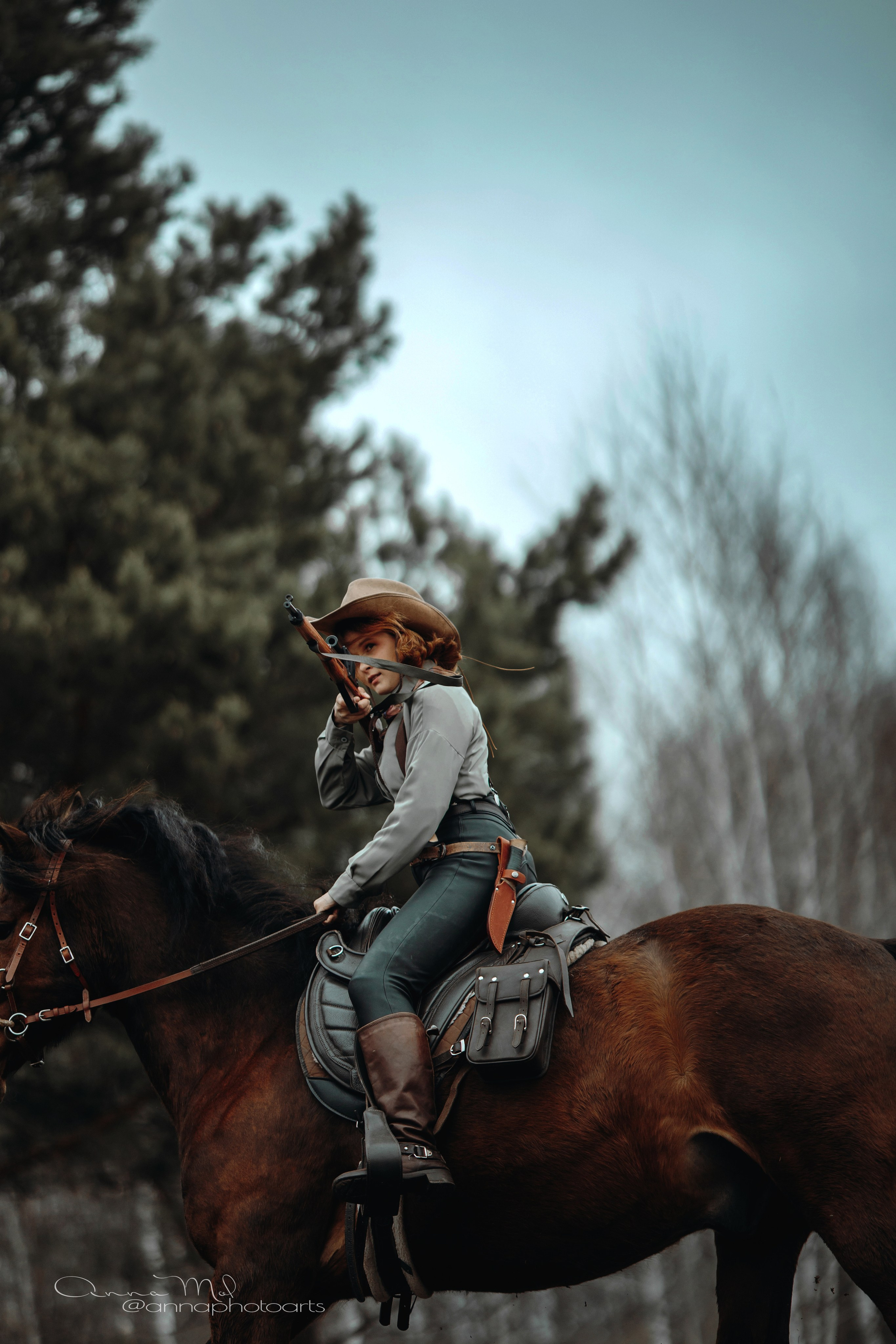 По мотивам любимой игры / РДР2. Анна Молчанова конный фотограф в Тюмени | фотосессии с лошадьми Тюмень