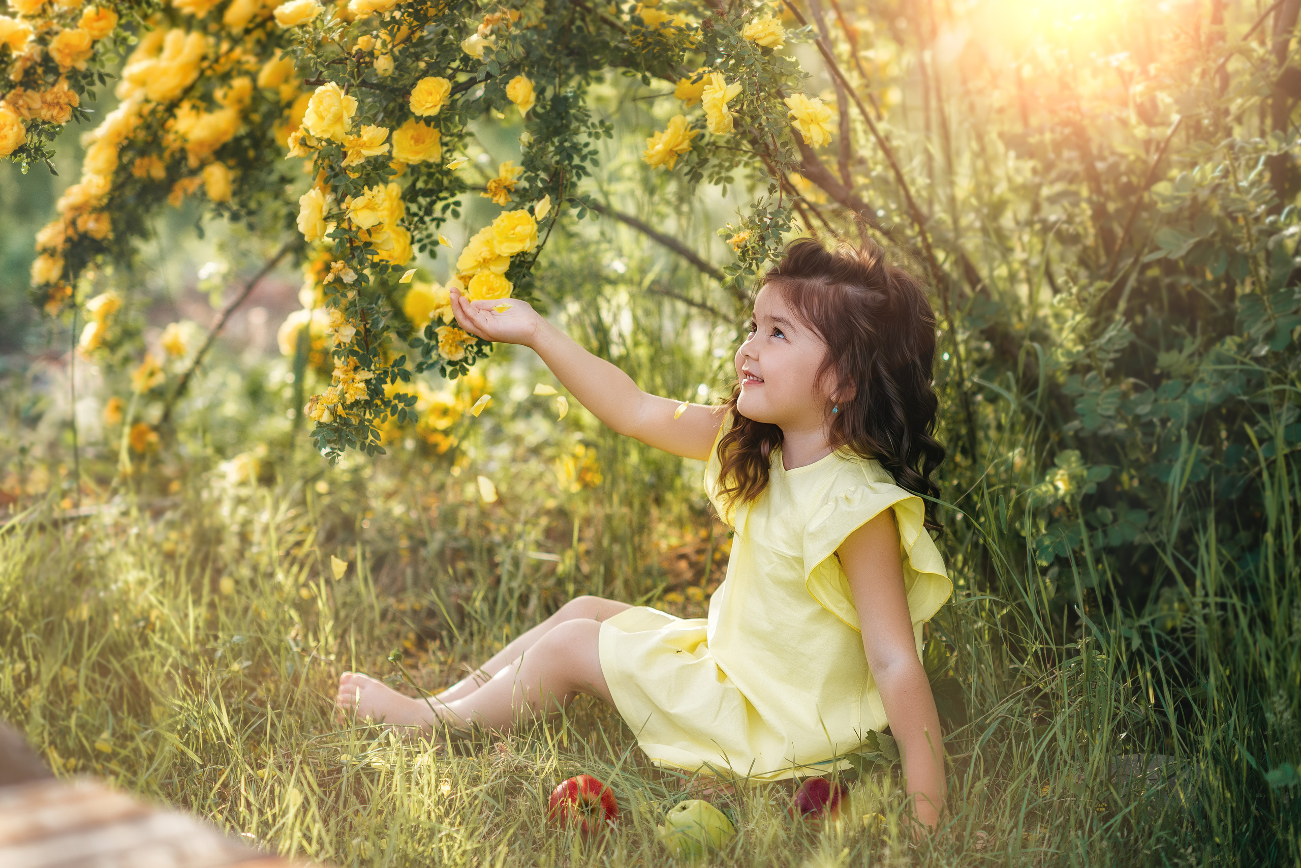 Детская фотосессия. Свадебный и школьный фотограф в Астрахани