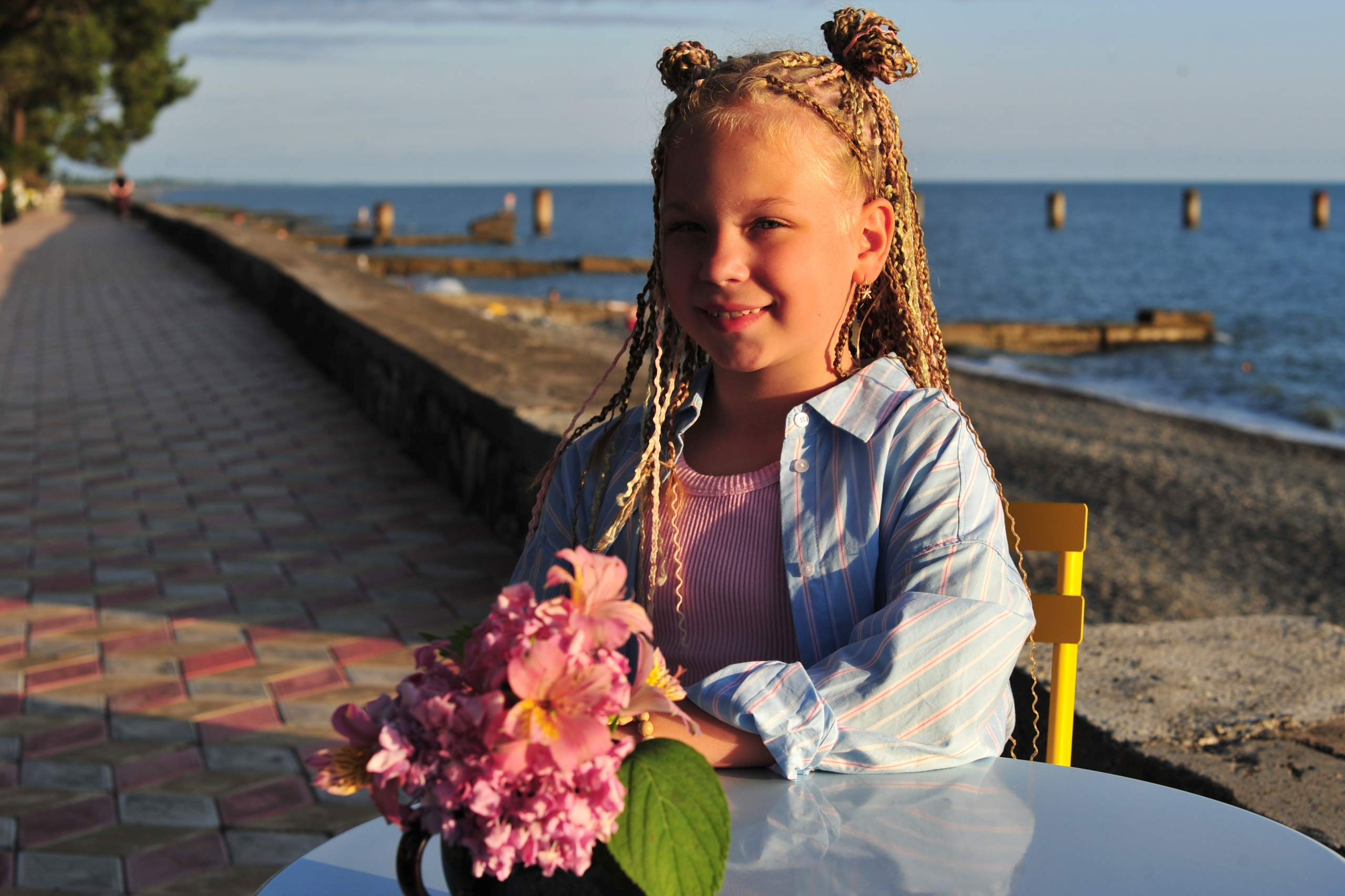 Морская фотосессия на две семьи в Абхазии. Свадебный и семейный фотограф в Москве Ирина Гончарова