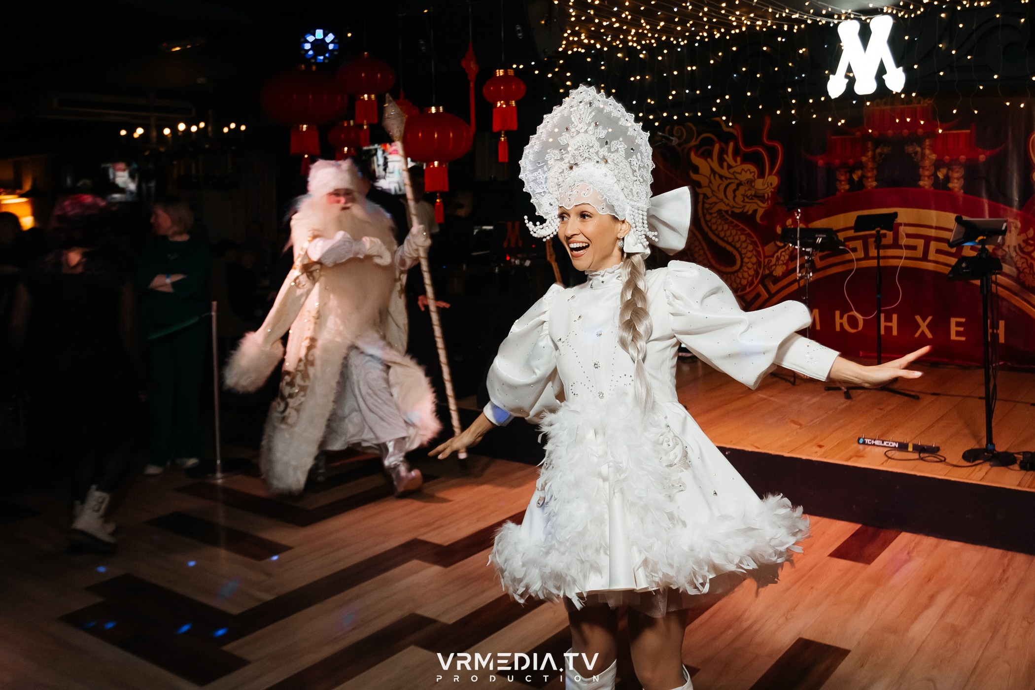 Новогодний вечер в ресторане «Мюнхен»