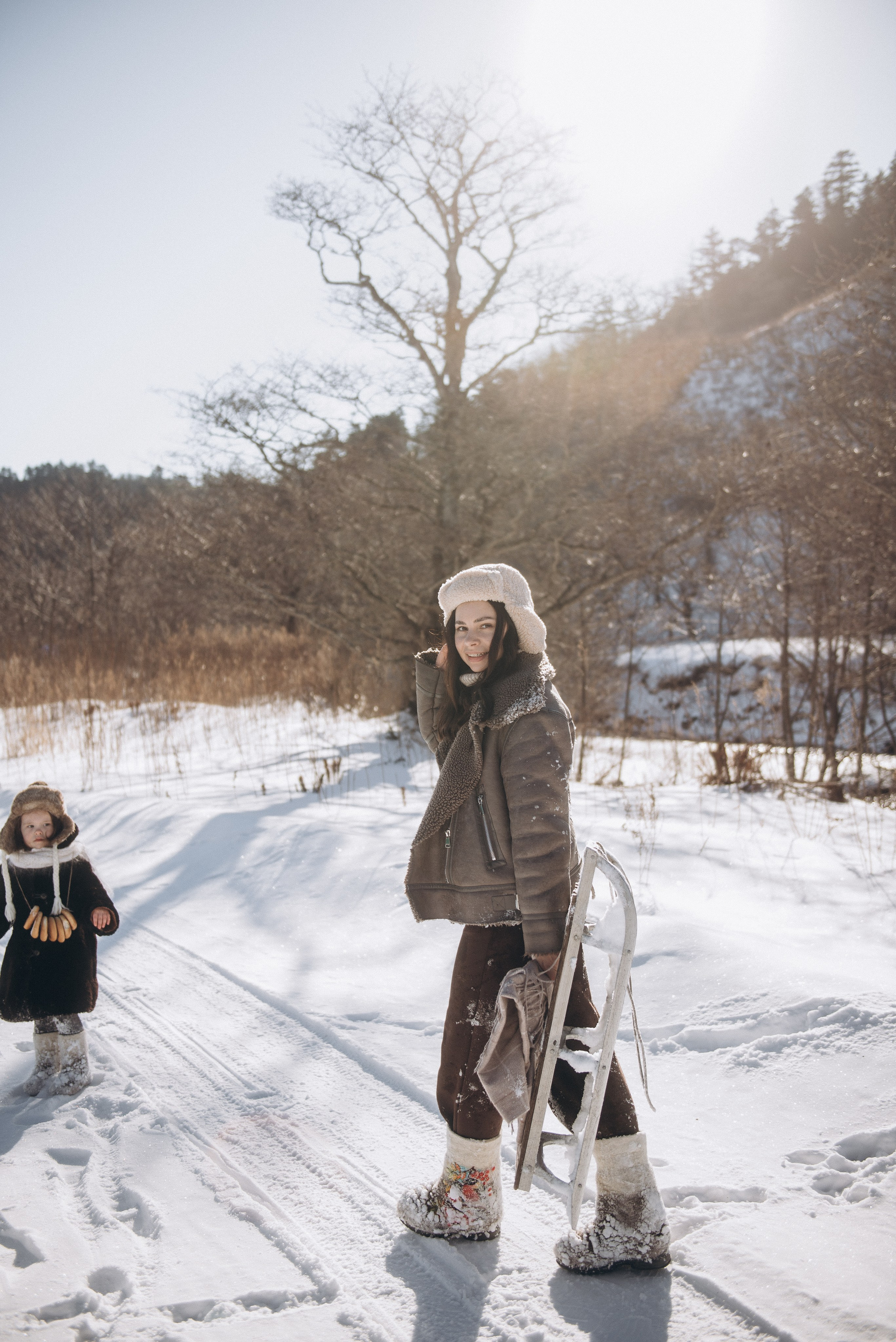 Женя и Анюта. Ирина Метелица фотограф на Шикотане