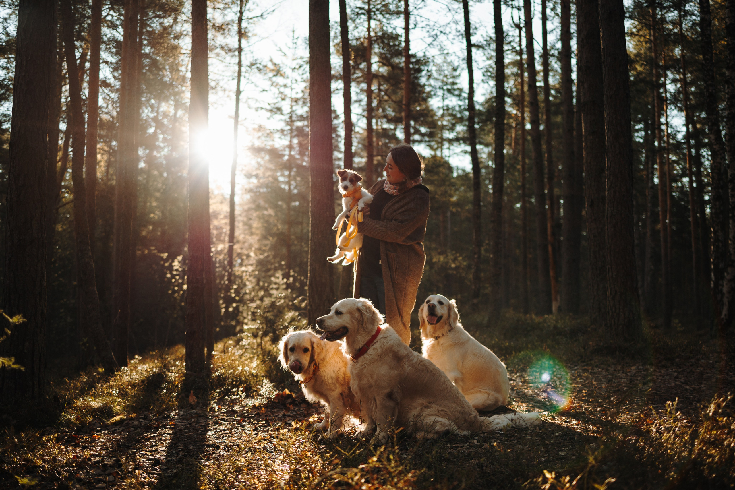 Катя и ее девочки. Фотограф — Анималист | Санкт-Петербург