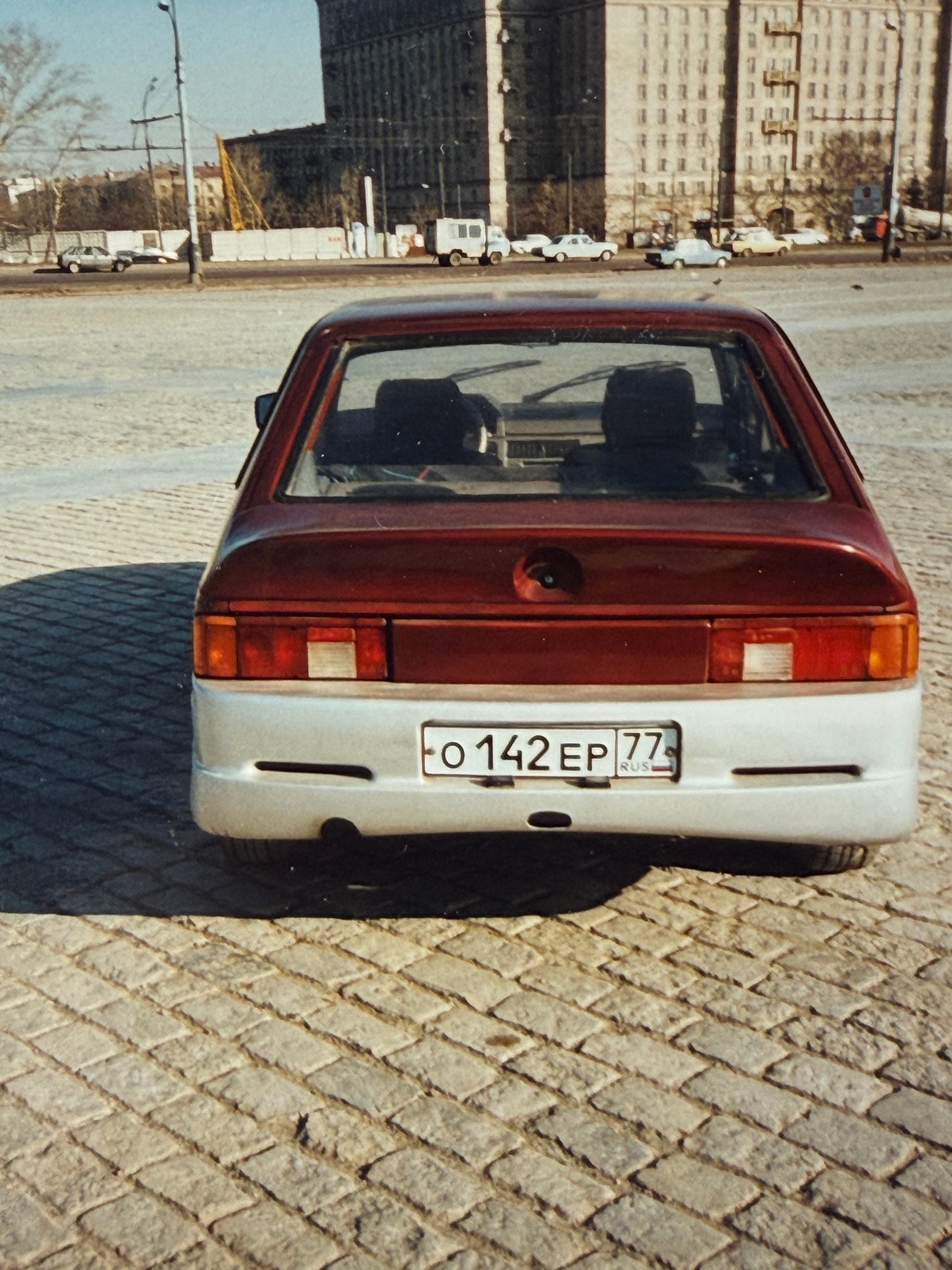 Аэродинамический обвес АЗЛК 2141. Художник Александр Захаров