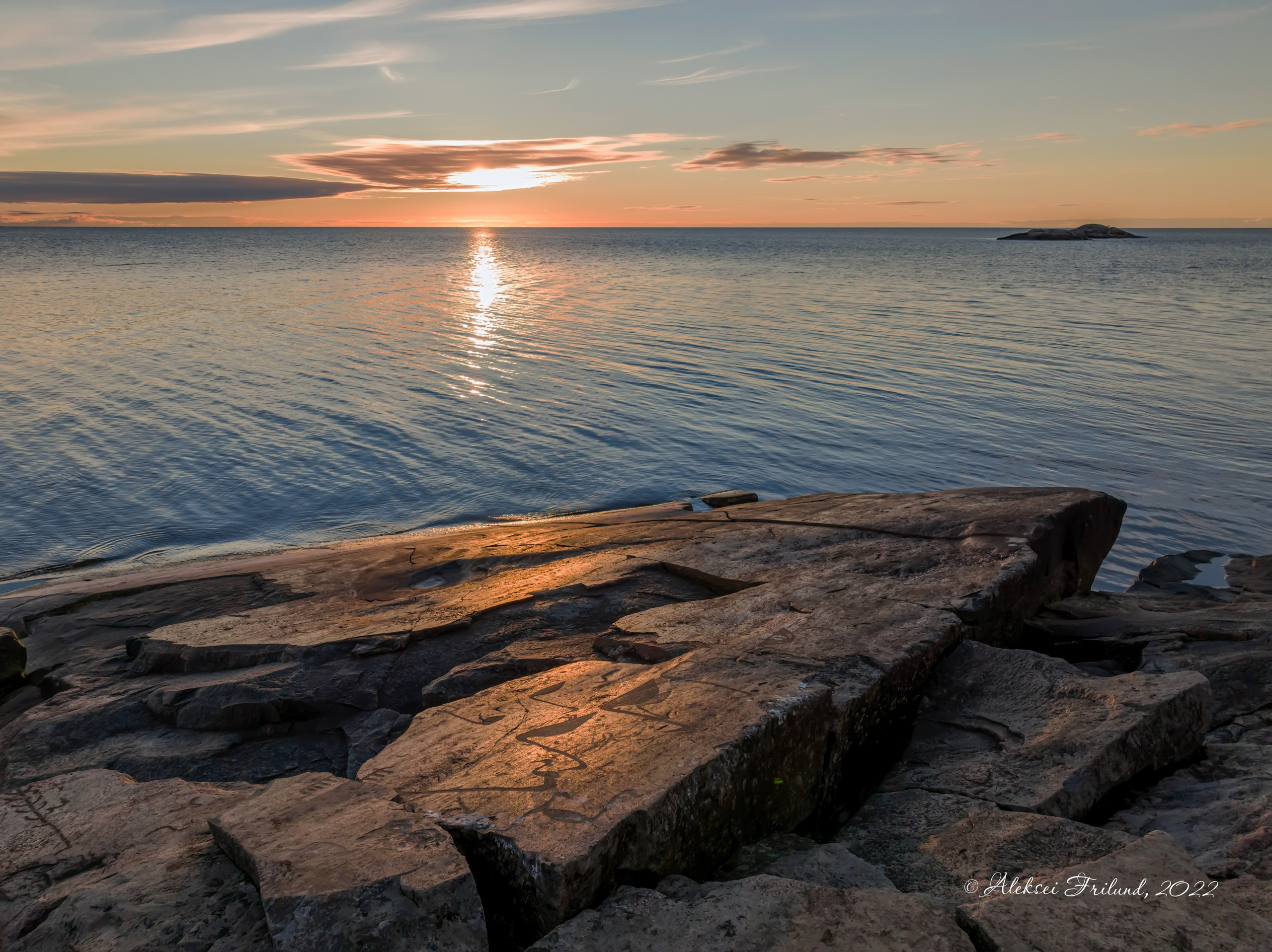 Бесов Нос (Онежские петроглифы). Аэросъемка. Фото и Видео в Карелии. Алексей Фрилунд