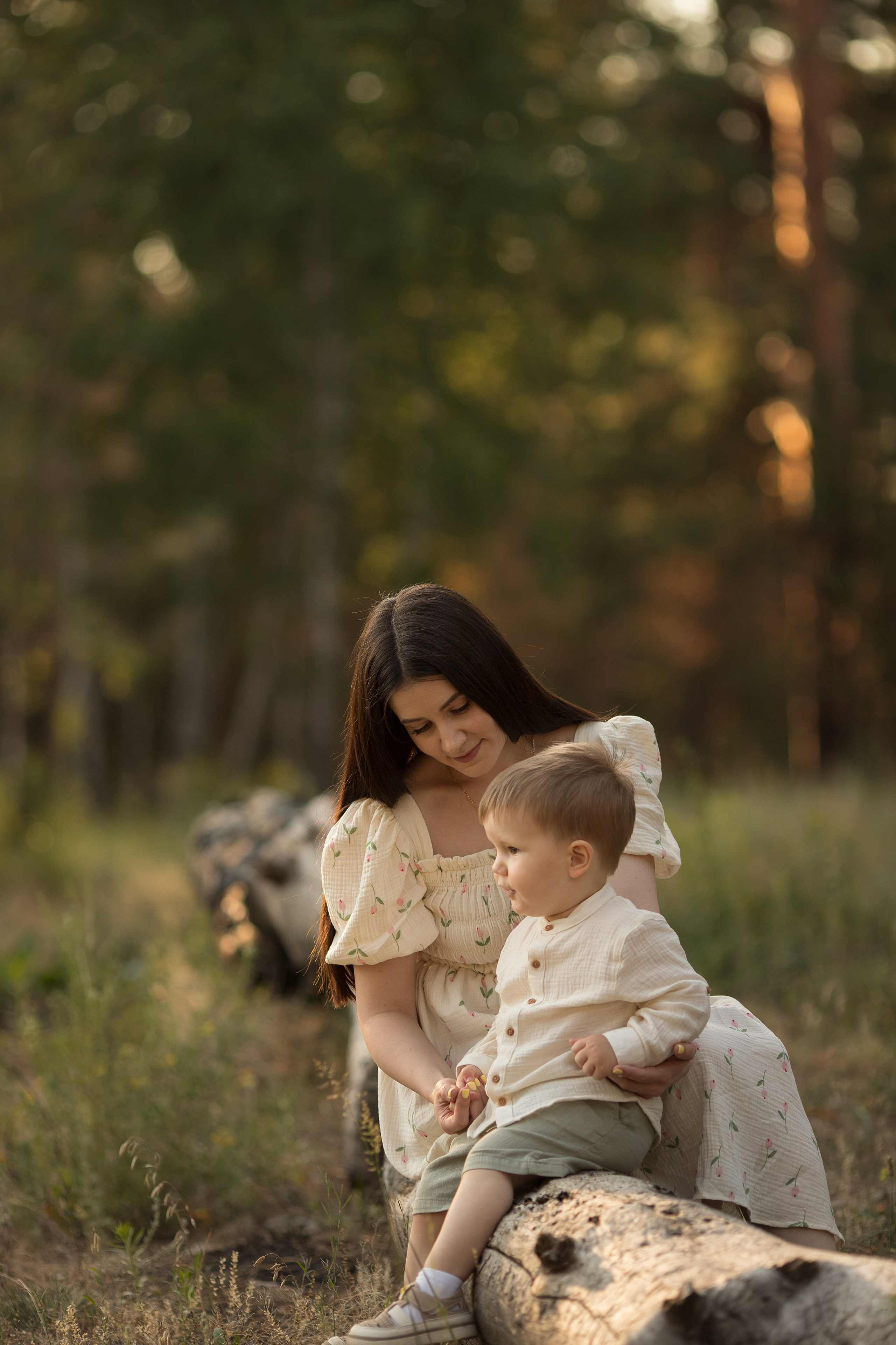 Солнечный лес. Семейный и детский фотограф в Саратове Полина Коткина