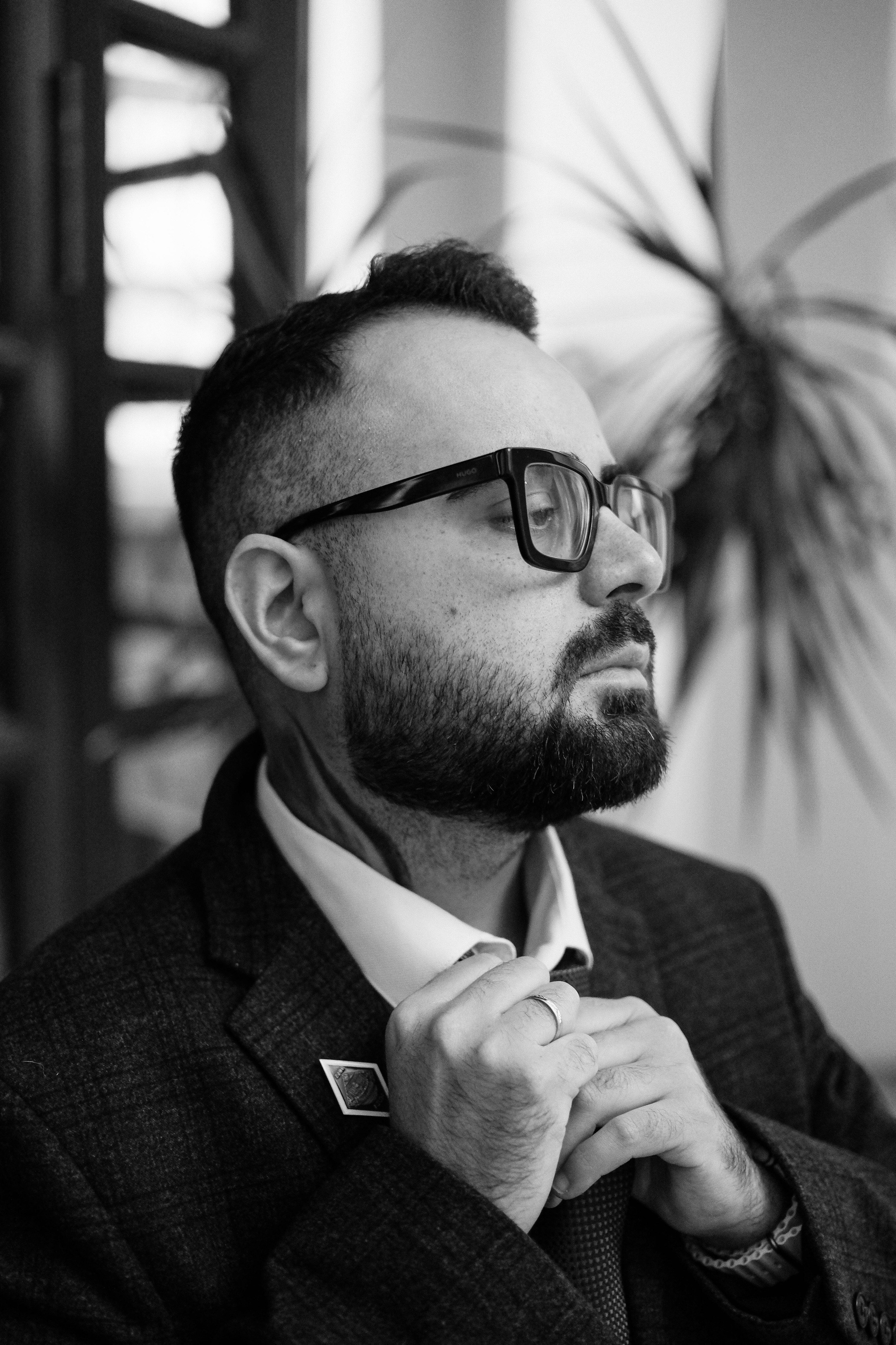 Филолог и редактор Баязид Рзаев. Портретный фотограф в Москве Таня Майорова