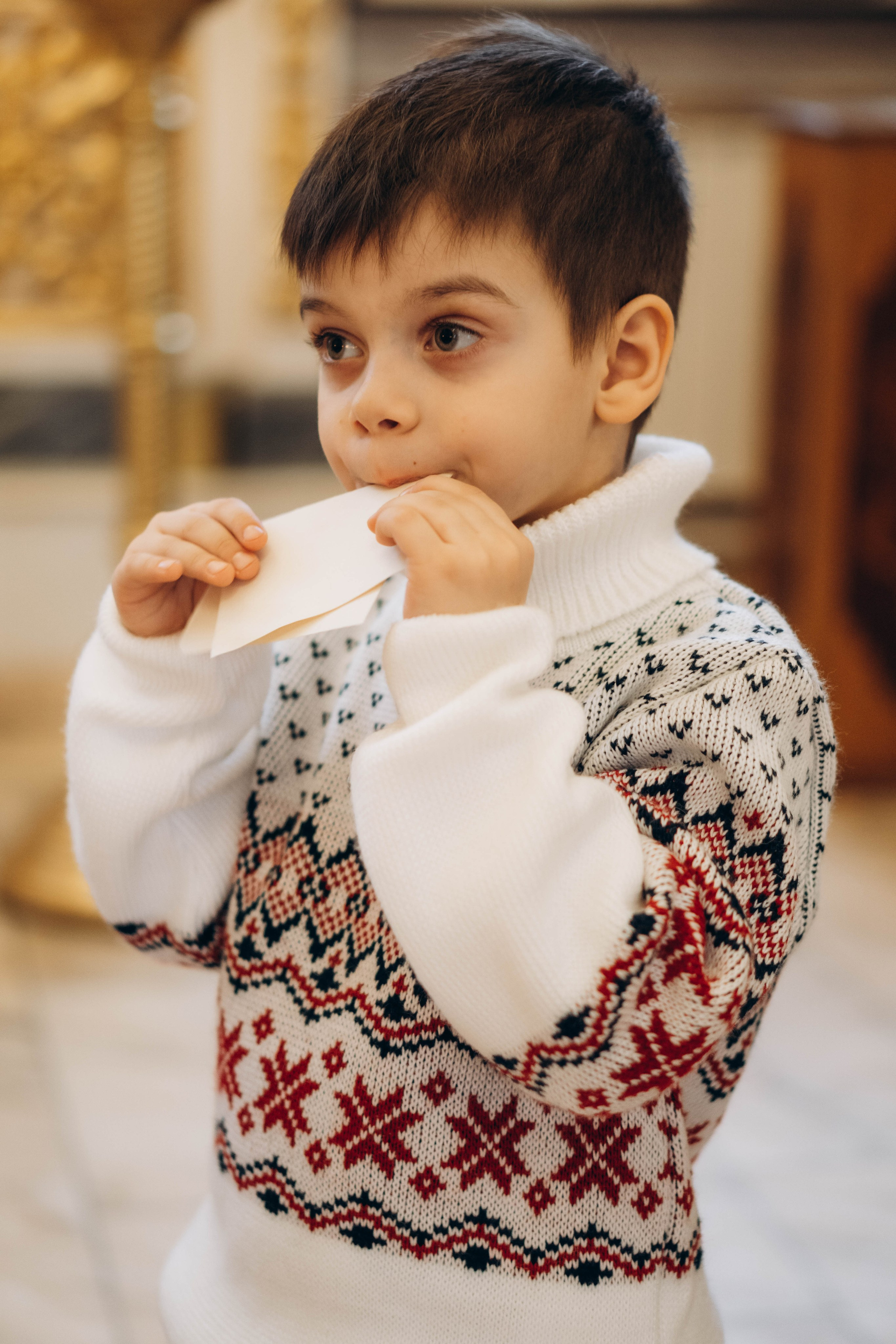 Крещение Евы Храм Живоначальной Троицы в Борисово. Фотограф Москва Валерия Веденина