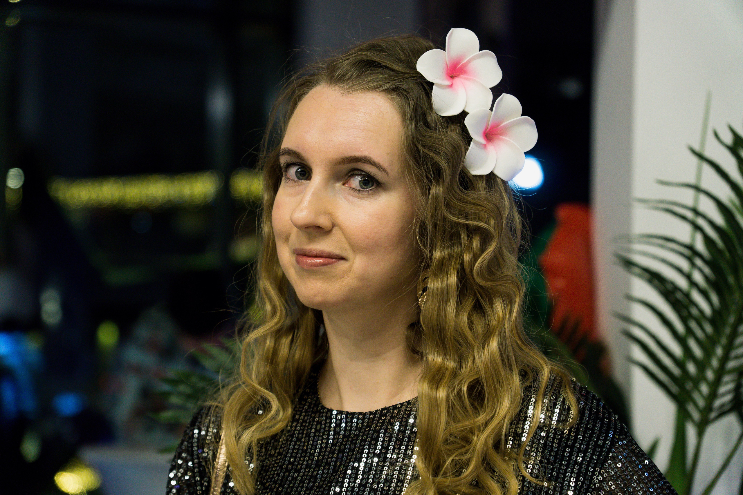 МТС корпоратив Гавайская вечеринка. Фотограф