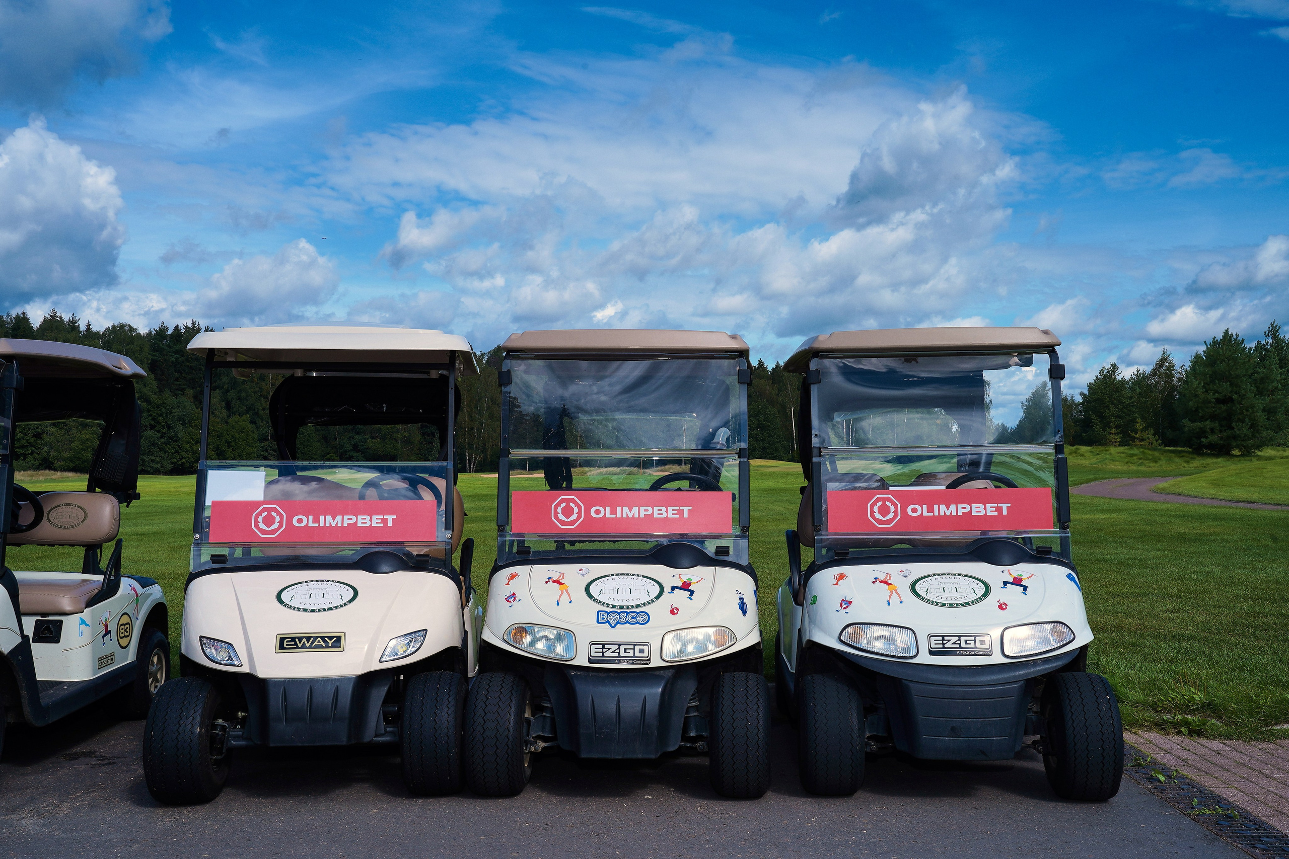 Гольф Пестово X OLIMBET. Фотограф