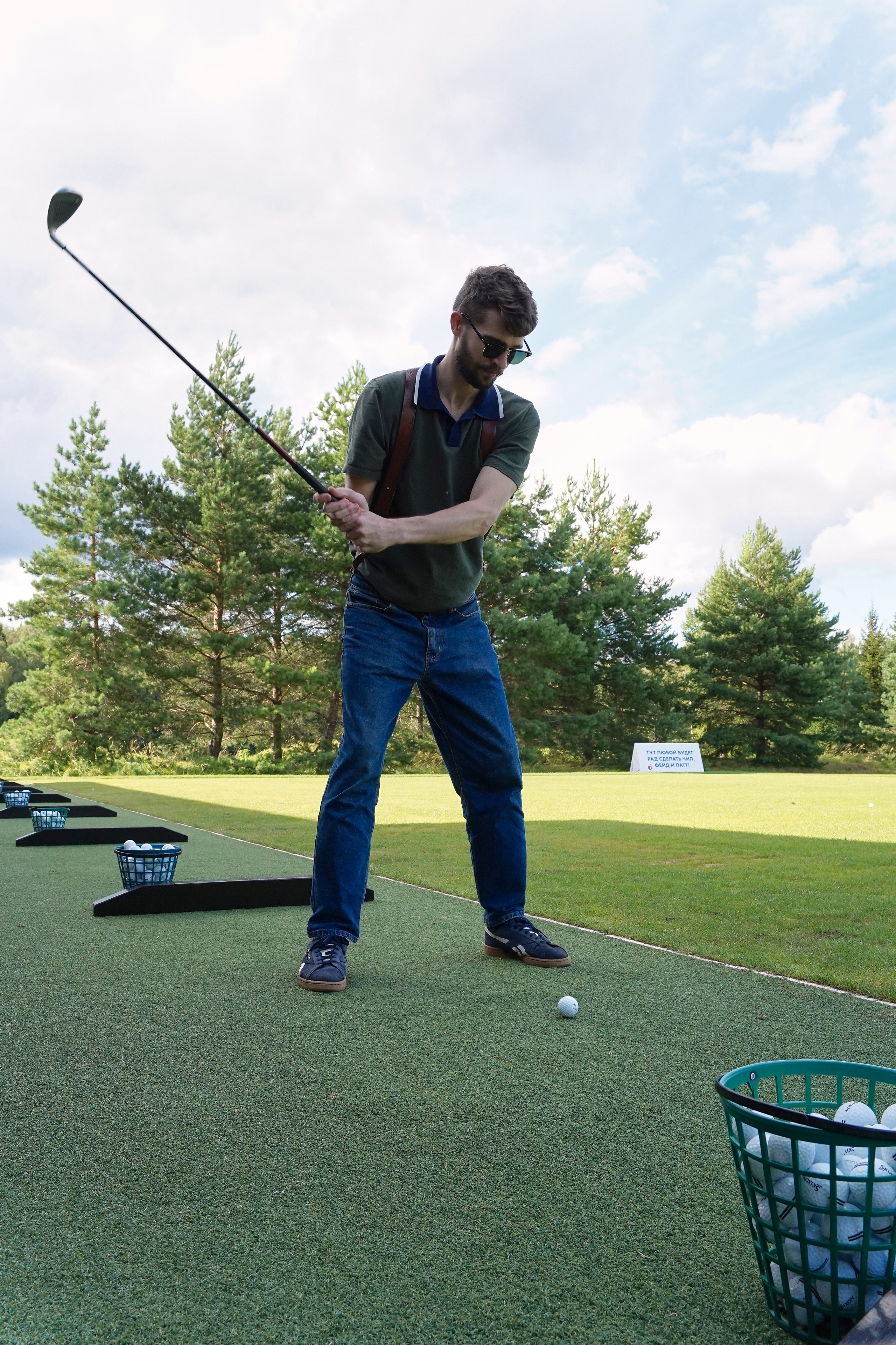 Гольф Пестово X OLIMBET. Фотограф