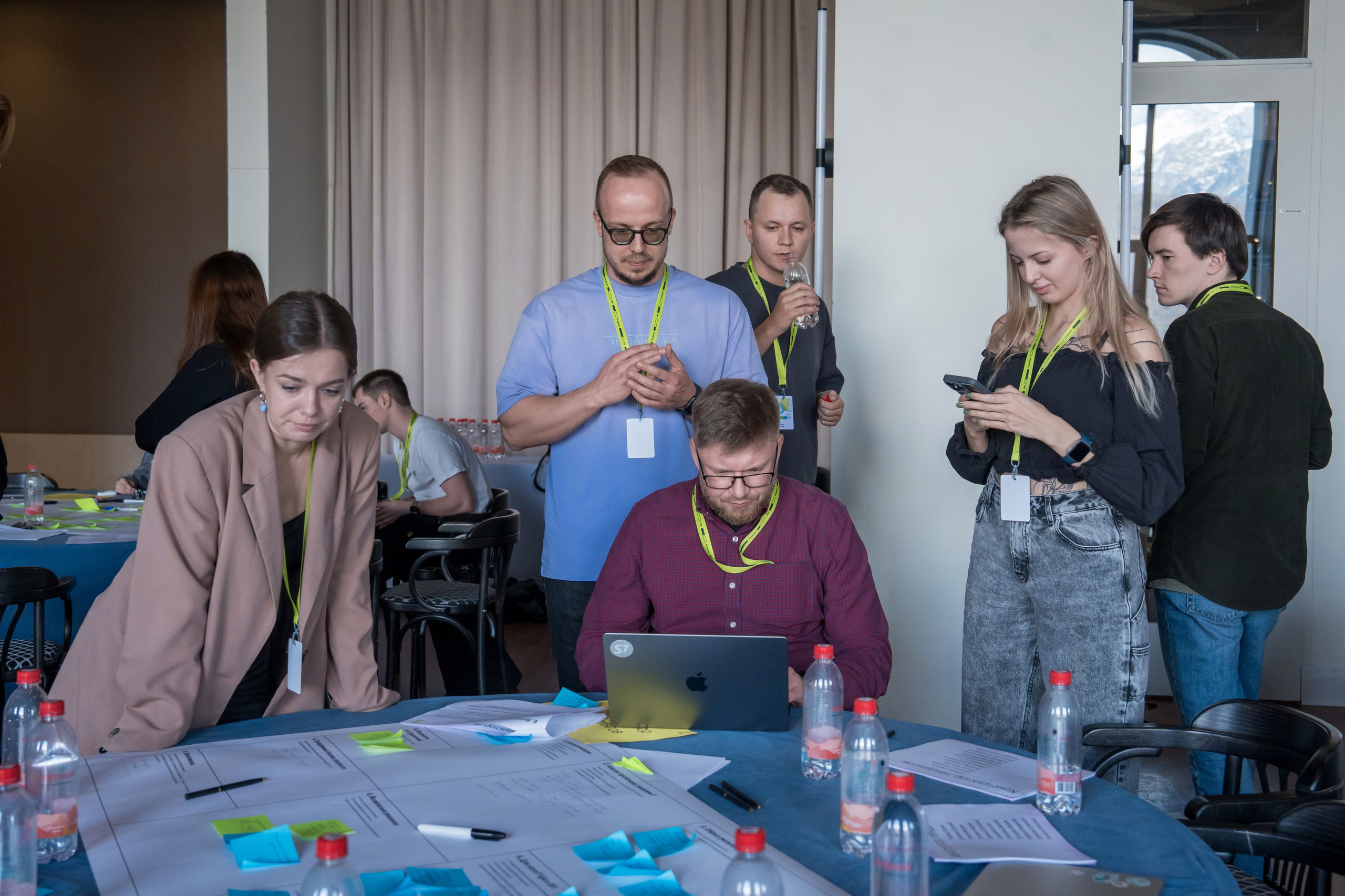 Тренинг для компании S7 Airlines в Красной Поляне. Репортажный фотограф в Красной Поляне и Сочи Павлюченко Екатерина