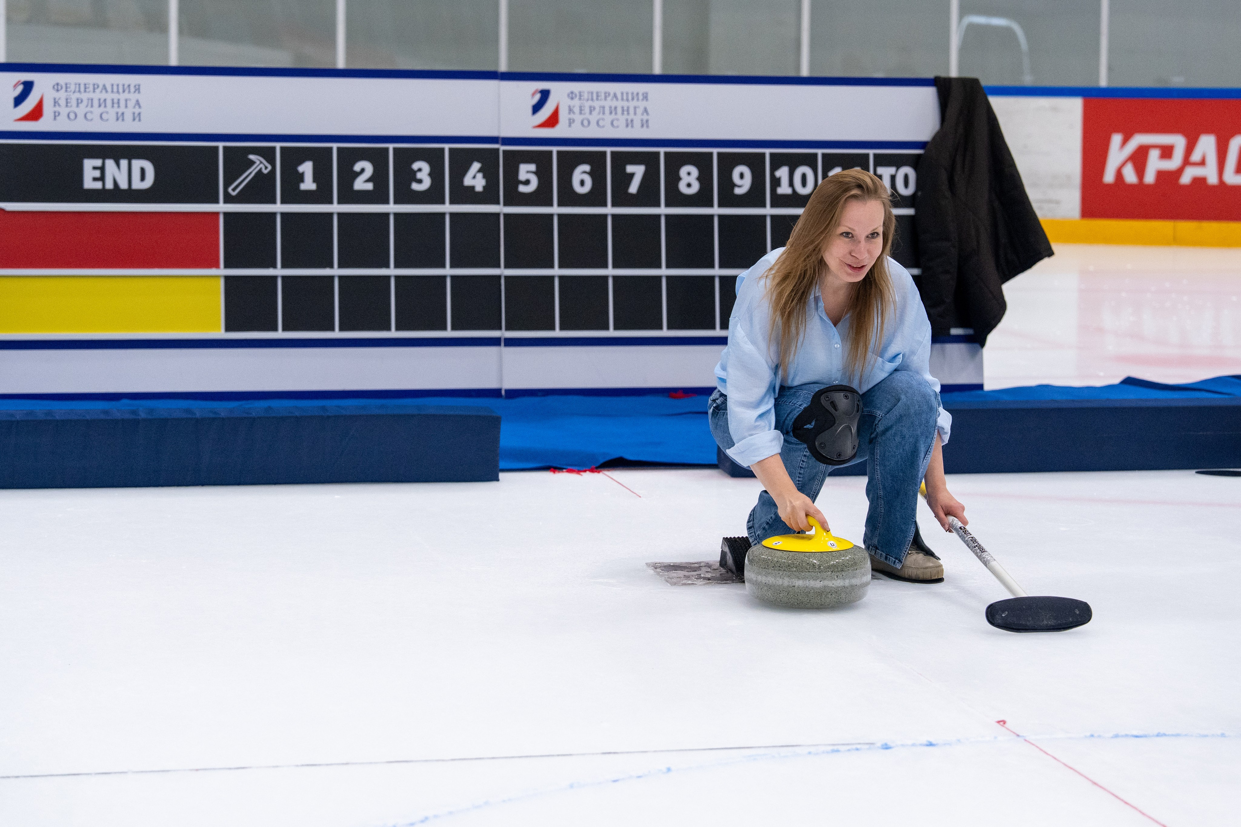 Керлинг для компании Р-Фарм. Репортажный фотограф в Красной Поляне и Сочи Павлюченко Екатерина