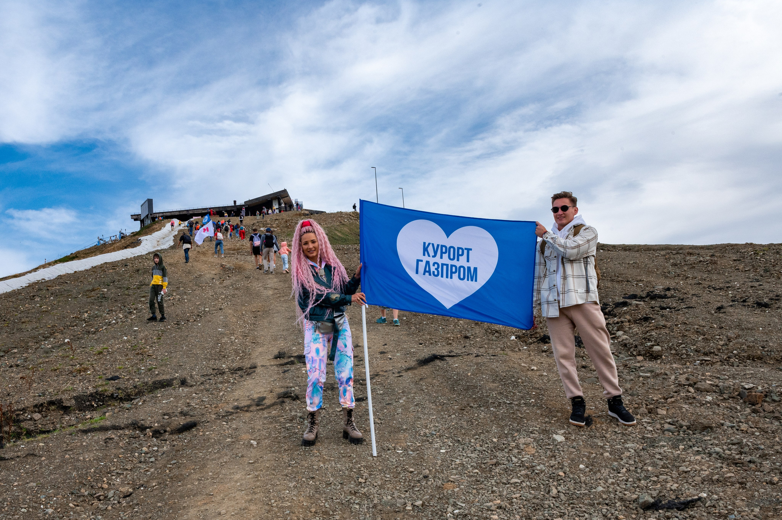 Хайкинг по трем курортам Красной Поляны 2022. Репортажный фотограф в Красной Поляне и Сочи Павлюченко Екатерина