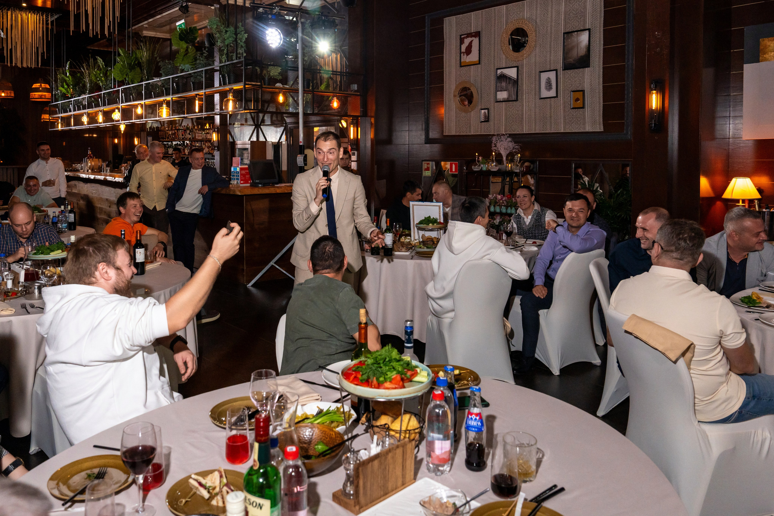 Гала-ужин для компании «Agregatka». Репортажный фотограф в Красной Поляне и Сочи Павлюченко Екатерина