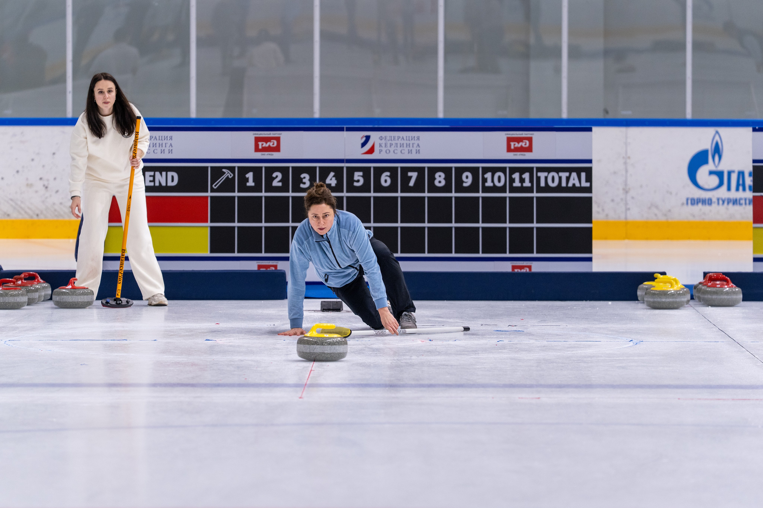 Керлинг для компании Р-Фарм. Репортажный фотограф в Красной Поляне и Сочи Павлюченко Екатерина