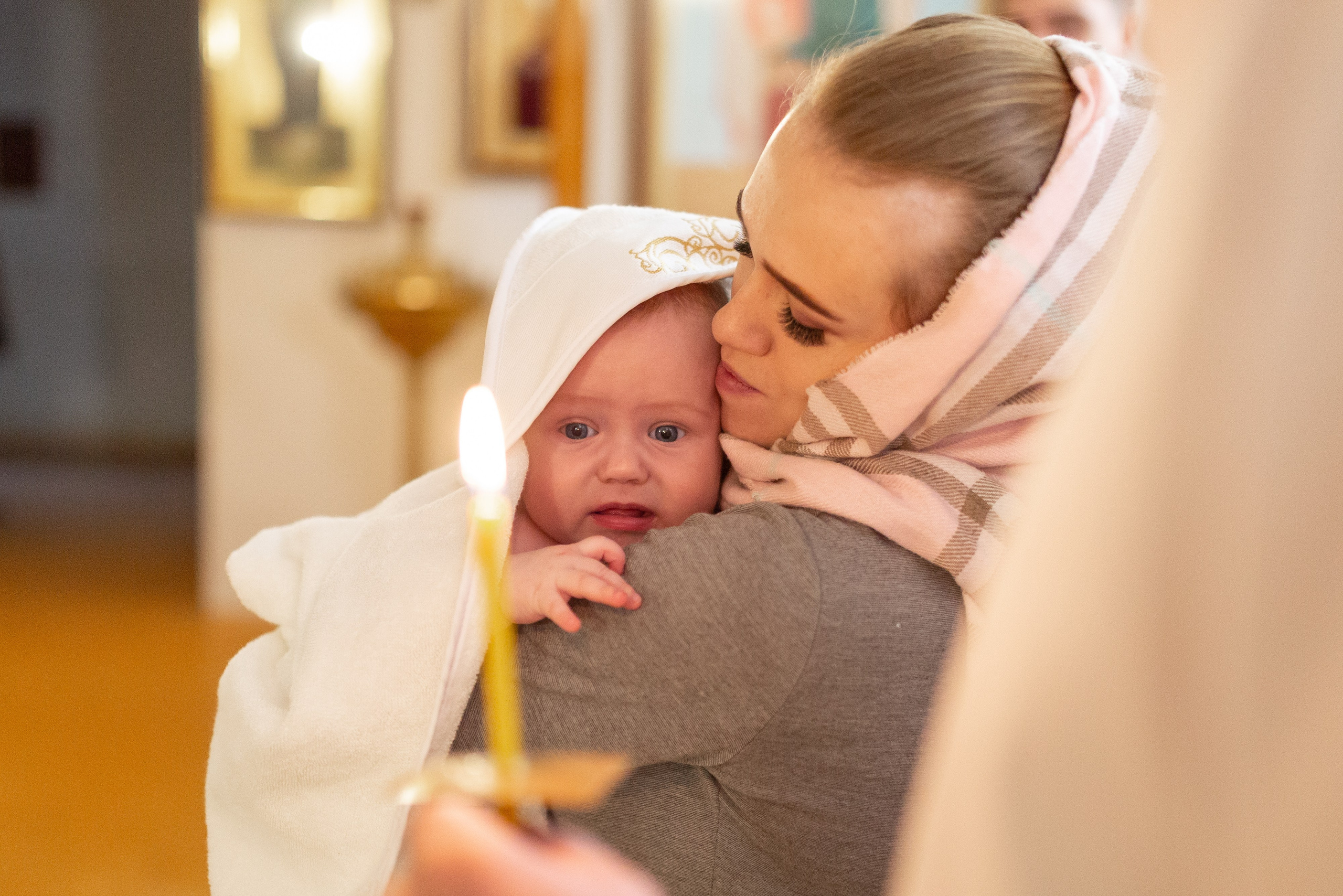 Таинство крещения. Фотограф Комаров Сергей